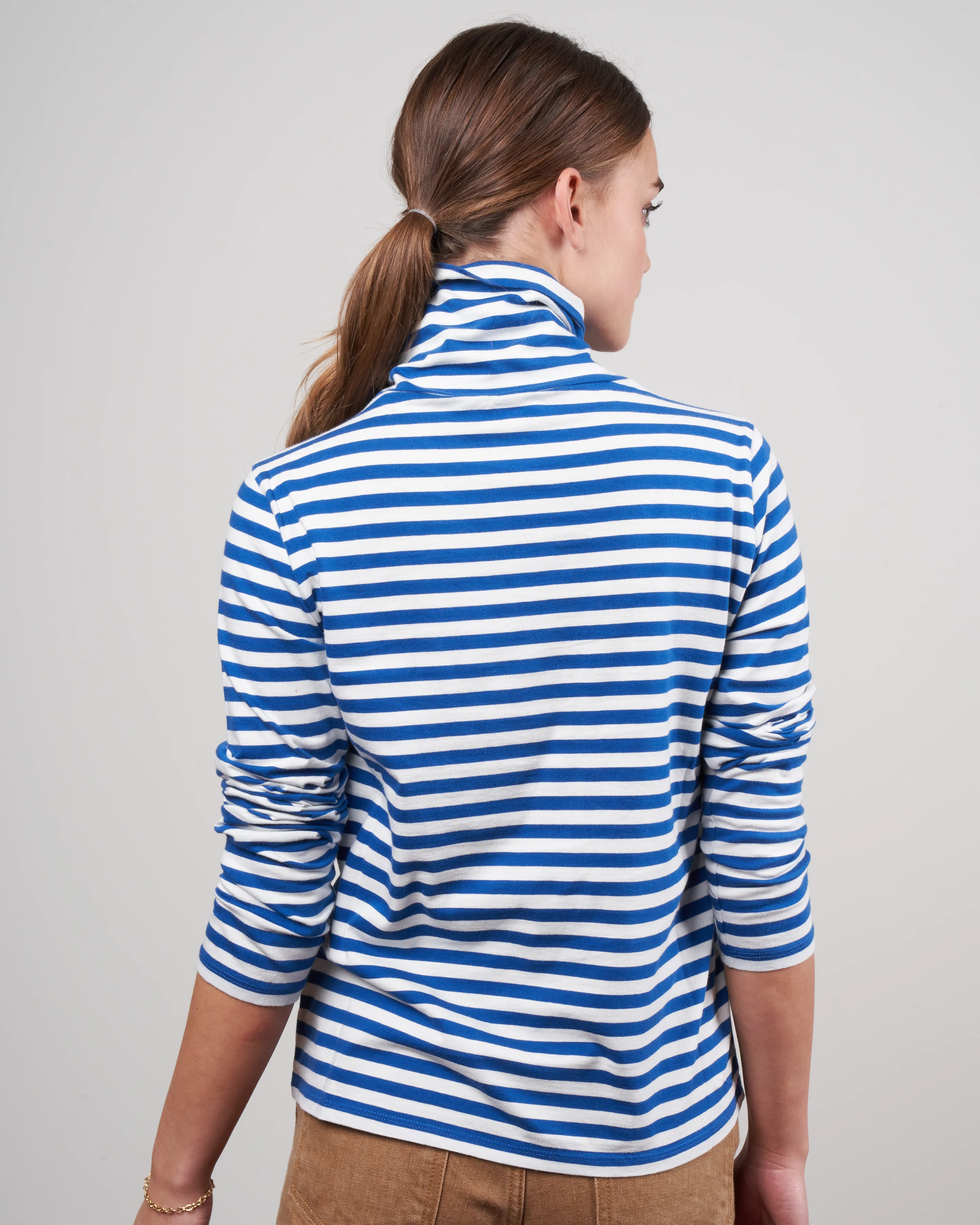 the turtleneck - true blue/cream - Image 4