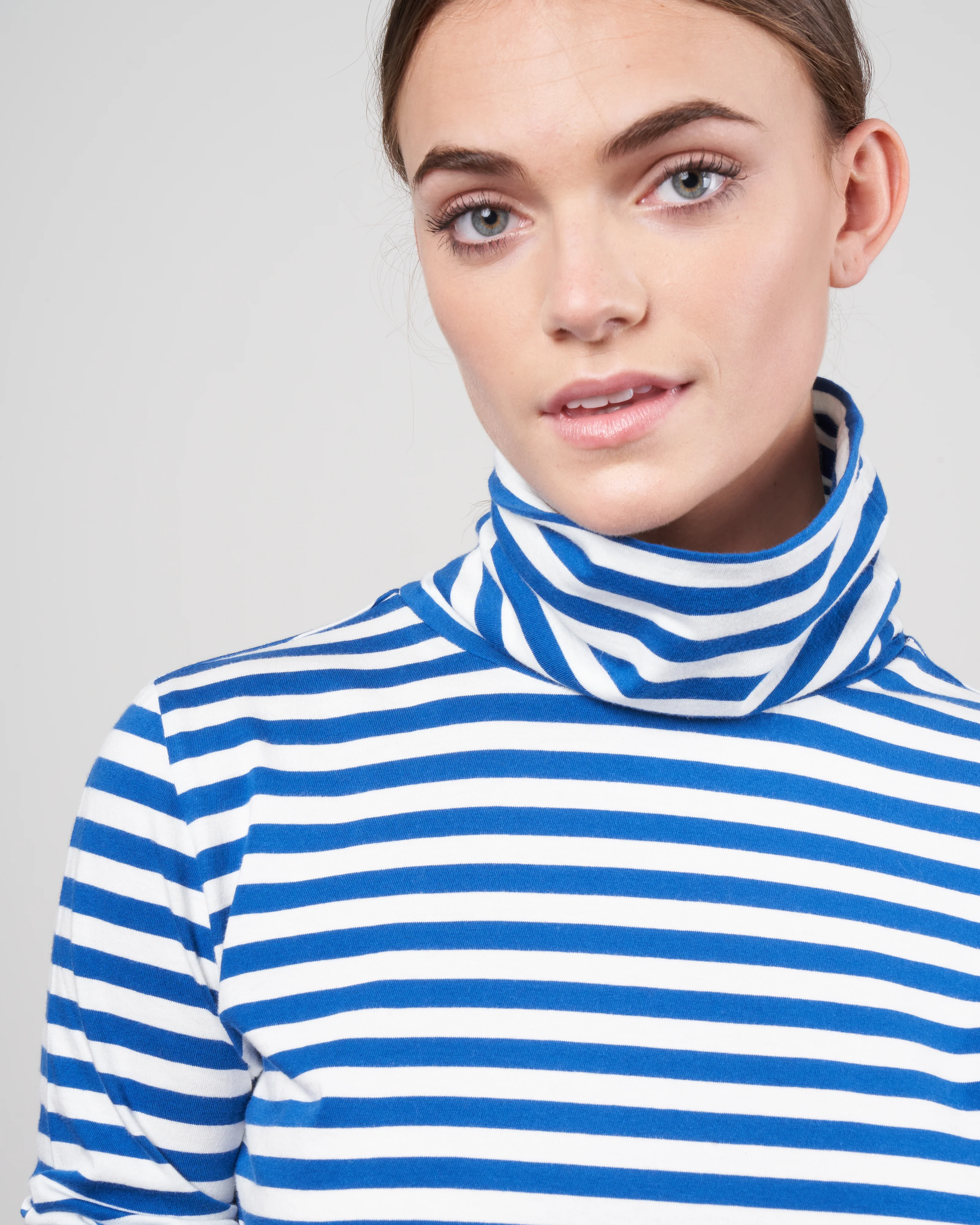 the turtleneck - true blue/cream - Image 5
