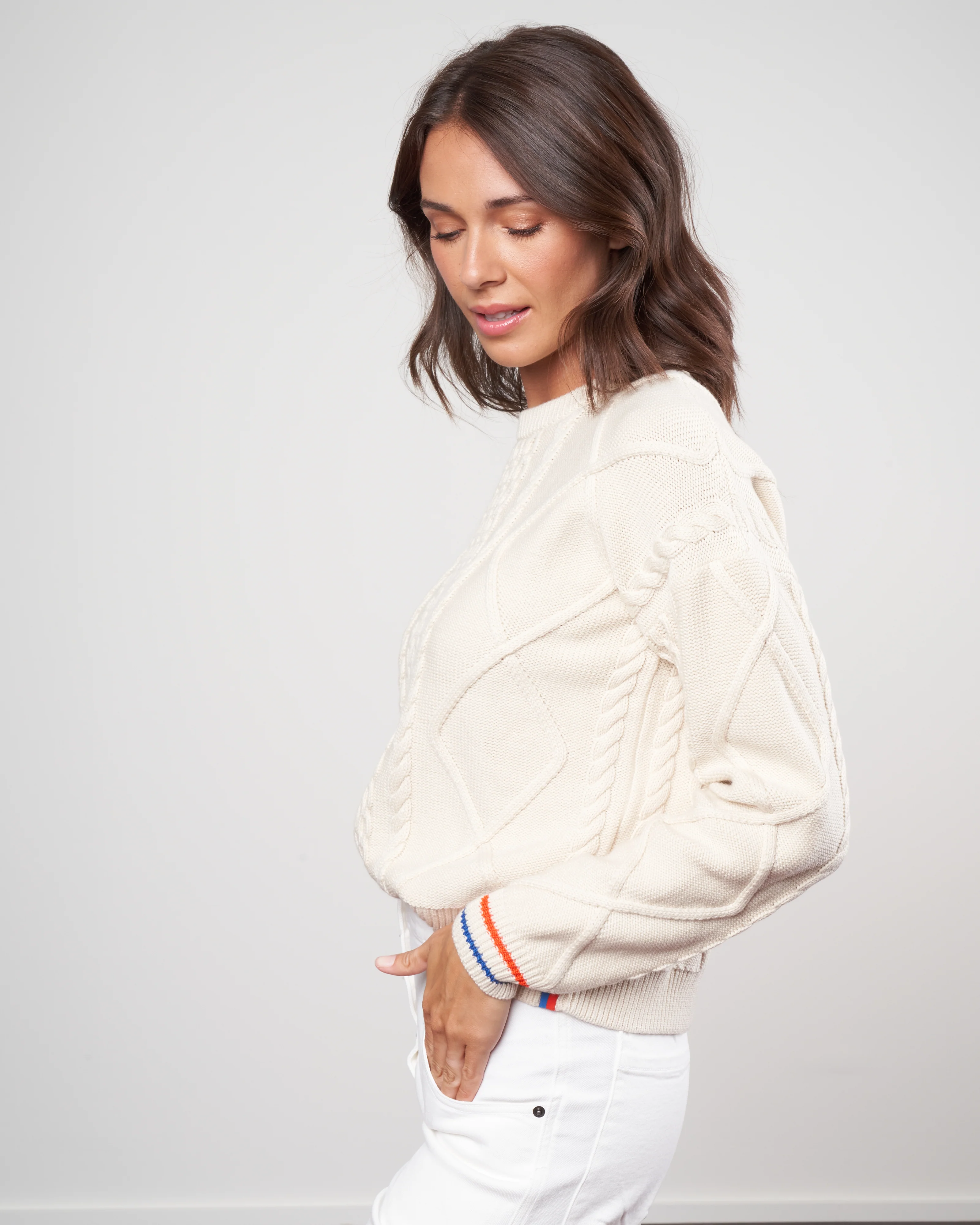 the verne sweater - cream
