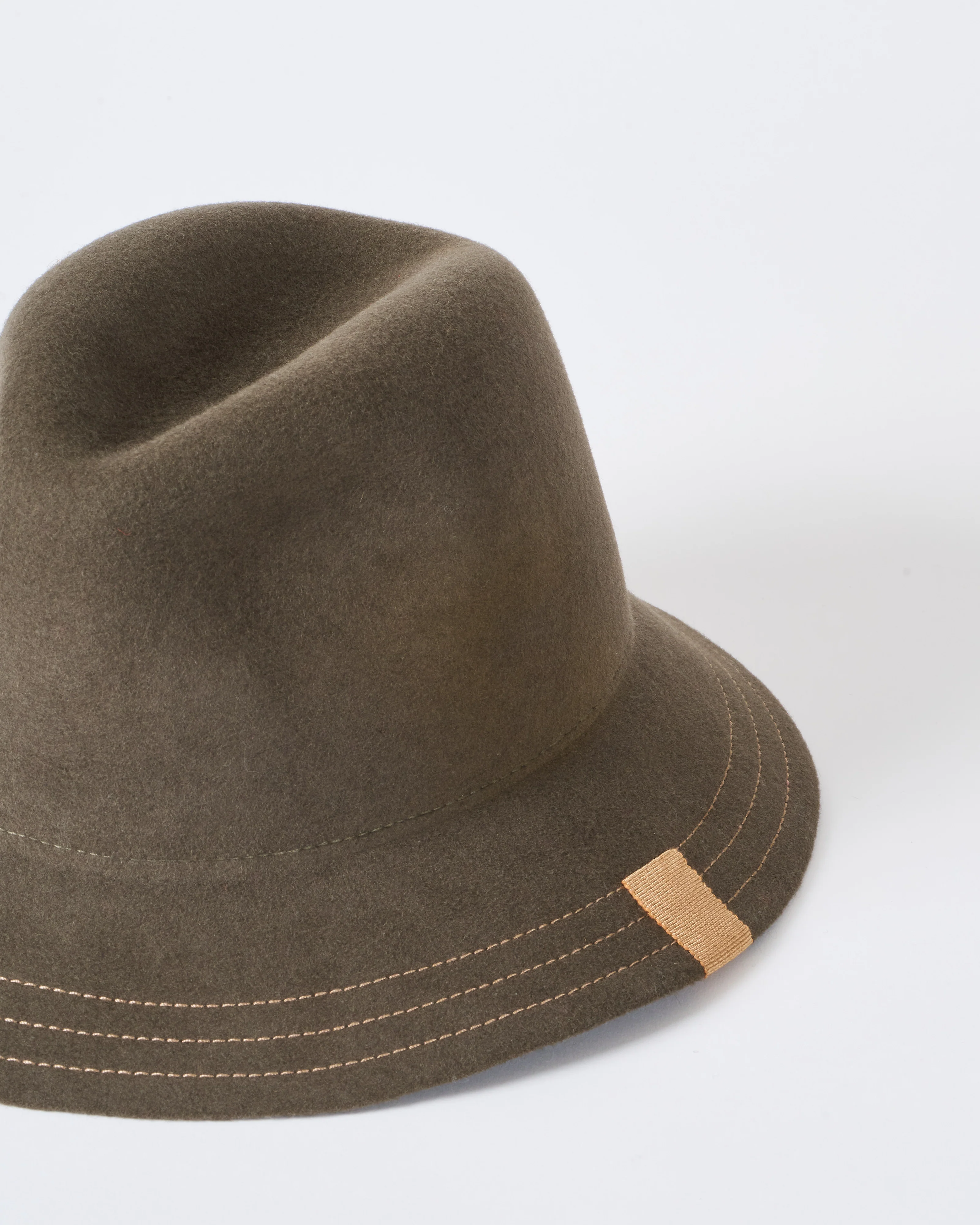 rainbow felt rain hat - Image 2