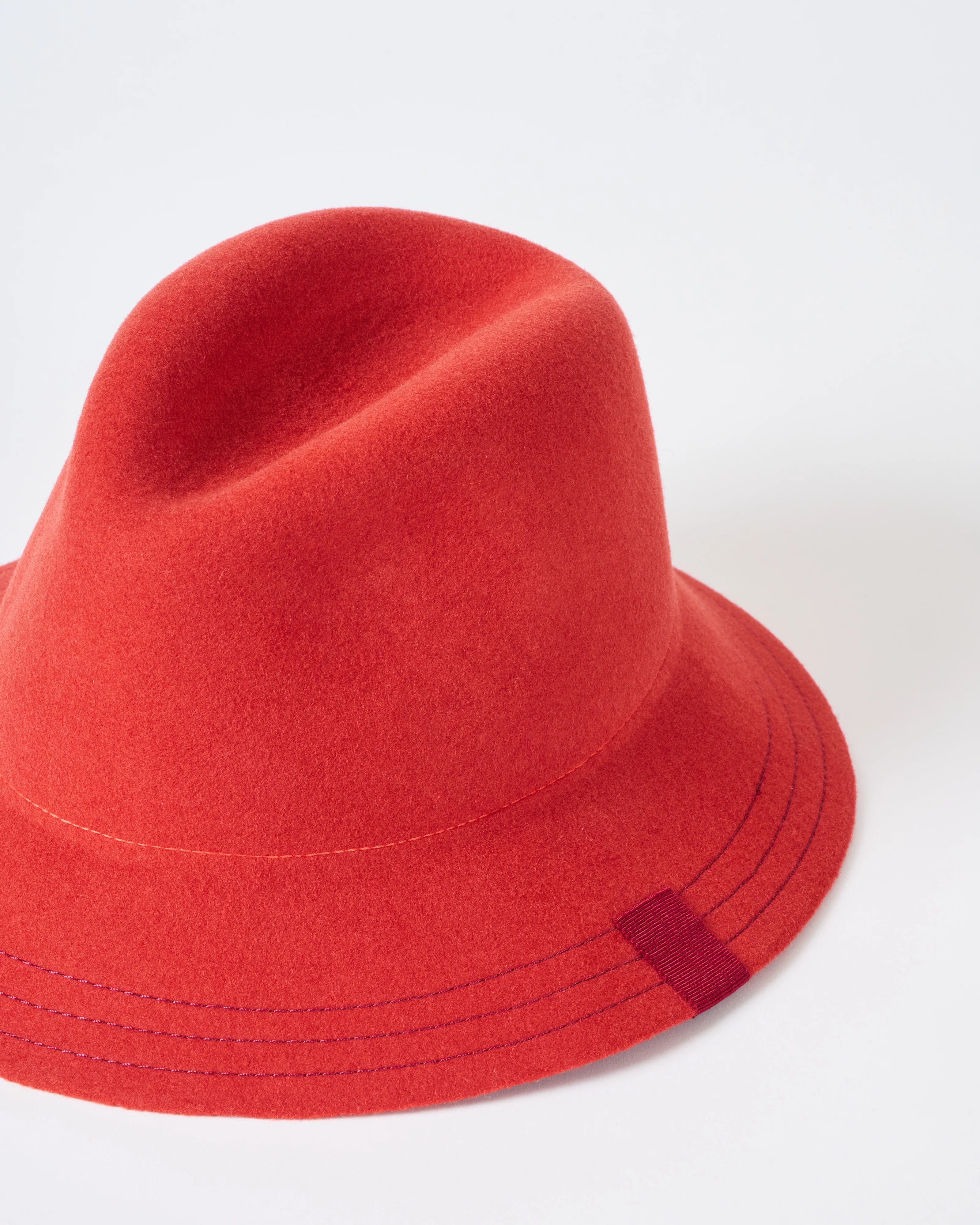 rainbow felt rain hat - Image 2