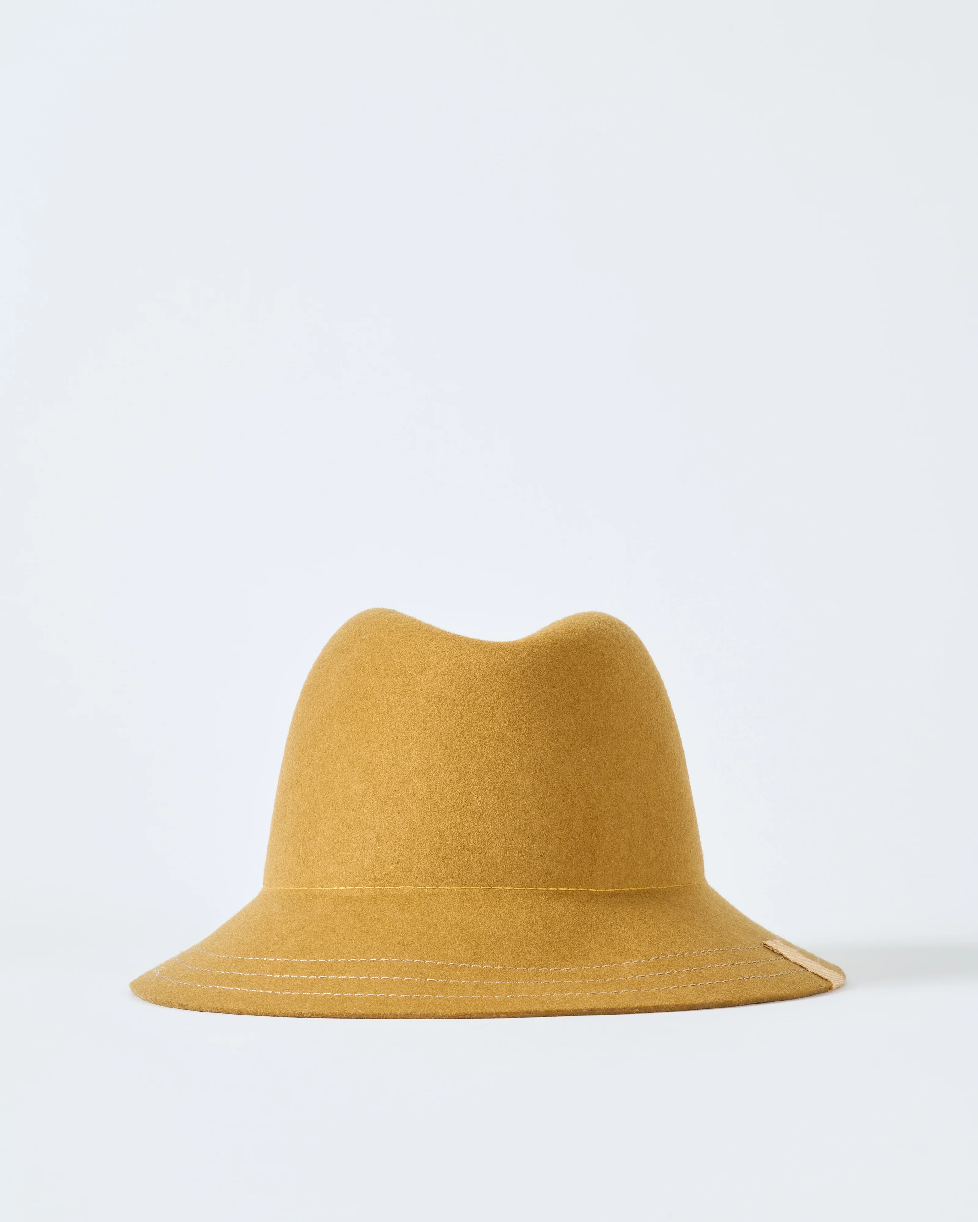 rainbow felt rain hat