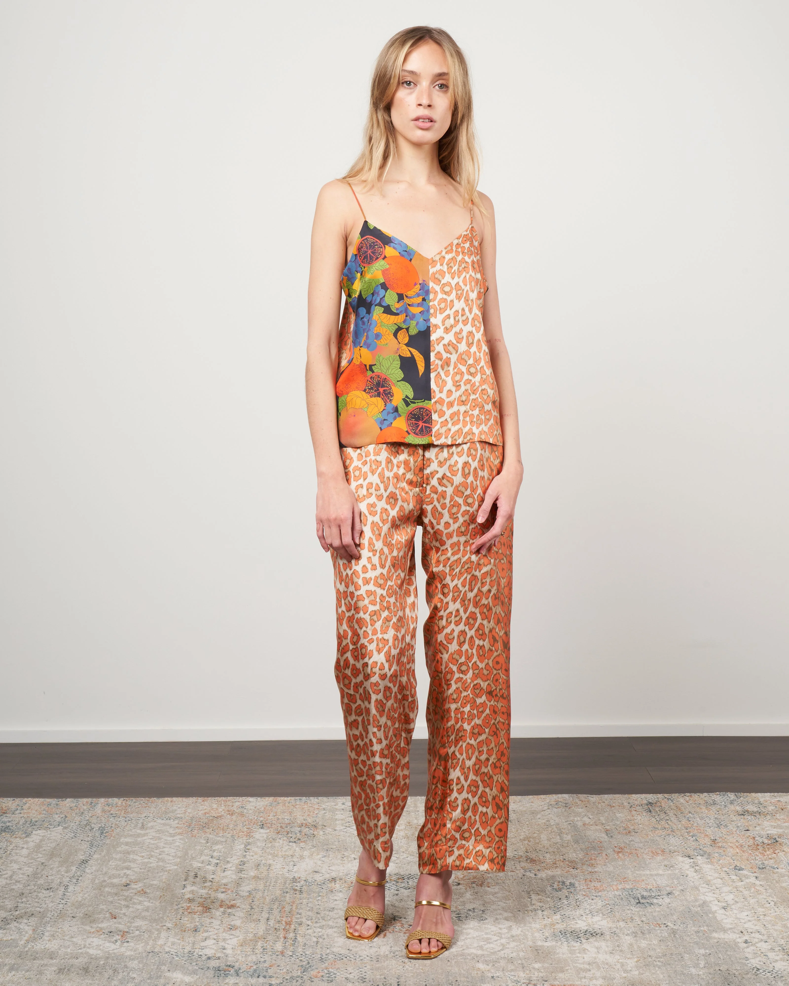 lucky pant - panthere corail - Image 2