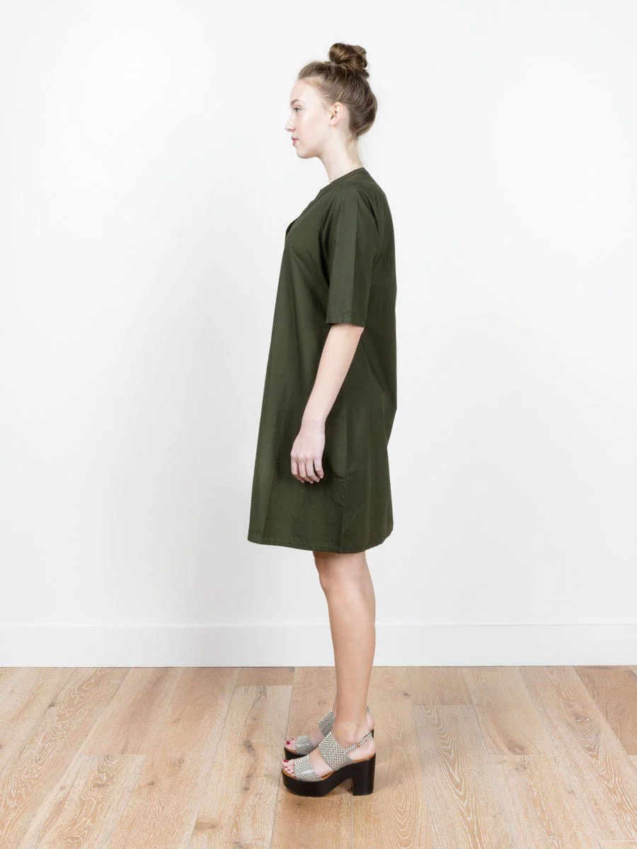 abito pigi dress - olive - Image 2