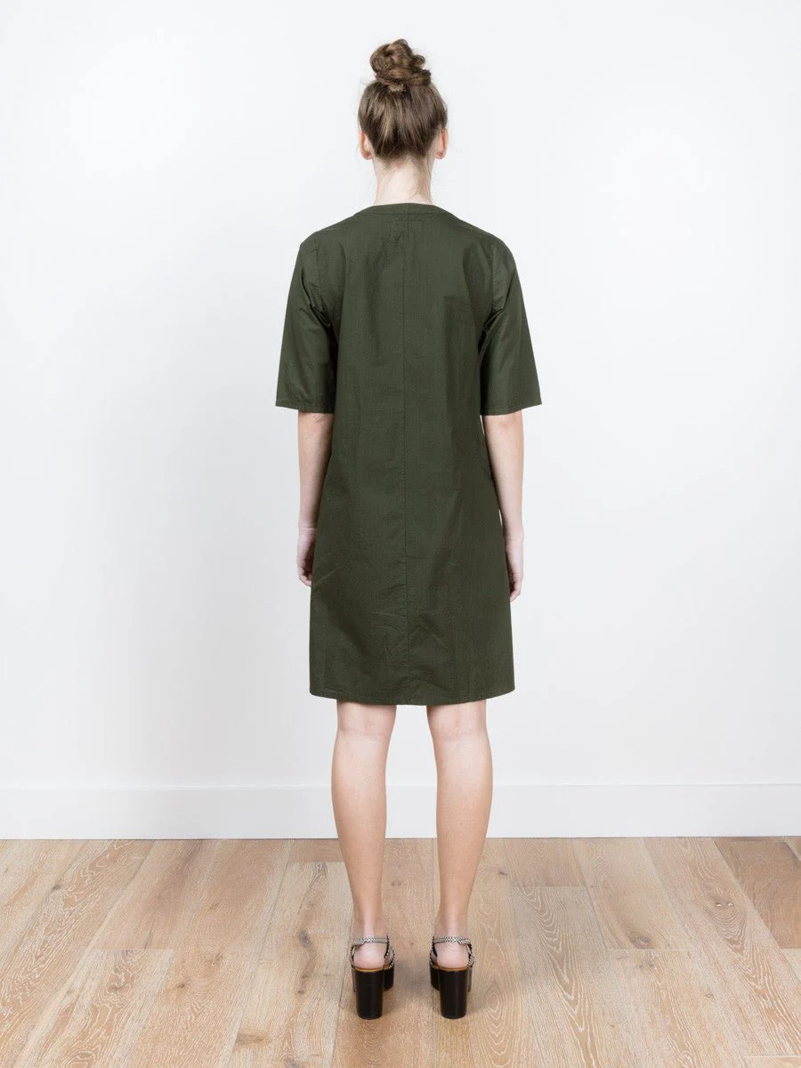 abito pigi dress - olive - Image 3