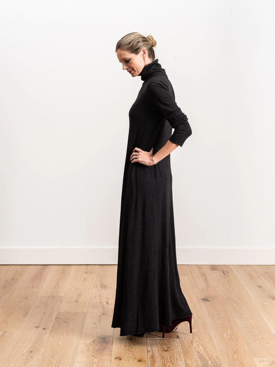 wool turtleneck dress - Image 2