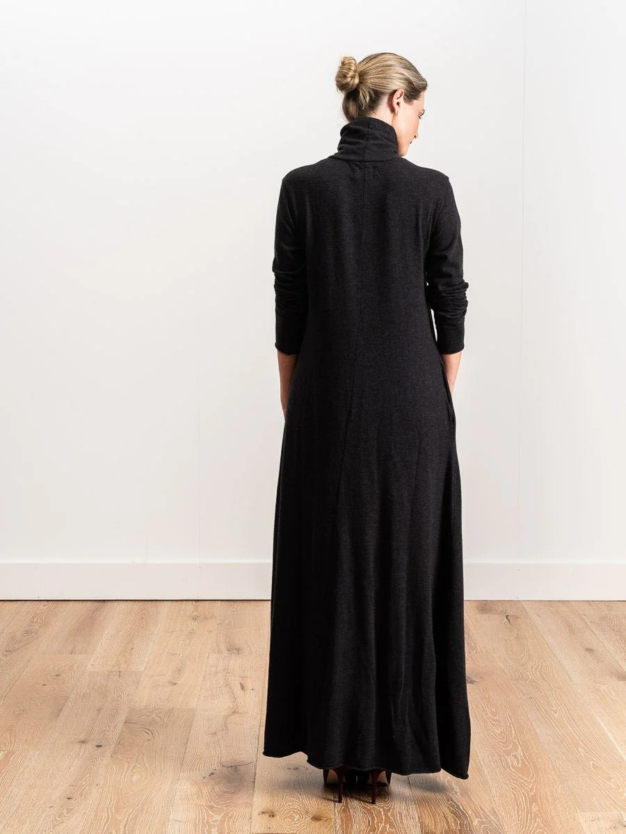 wool turtleneck dress - Image 3