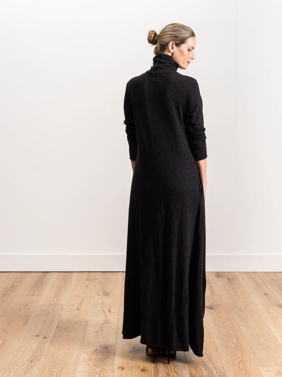 wool turtleneck dress - Image 4