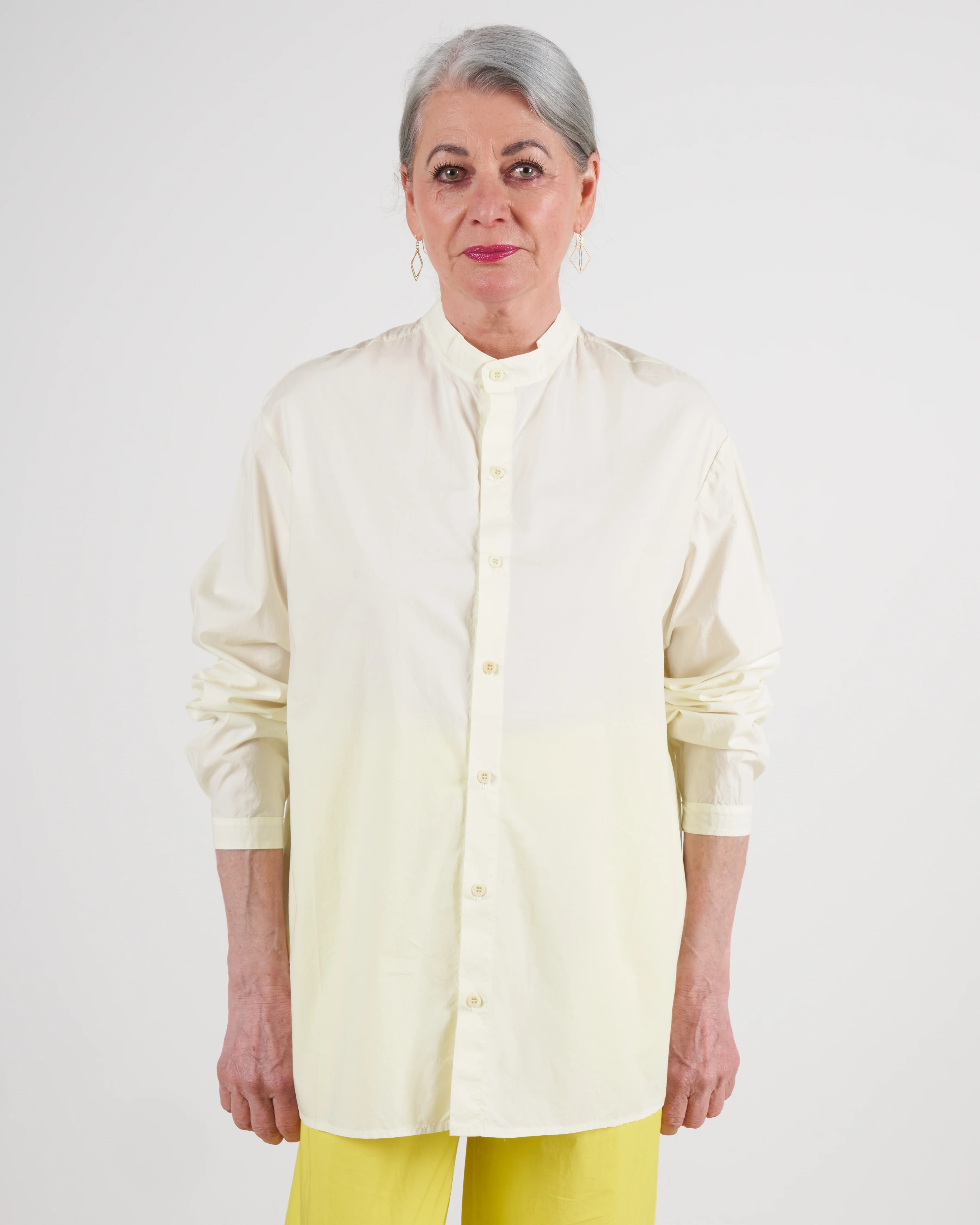 camicia clean top - jade - Image 2
