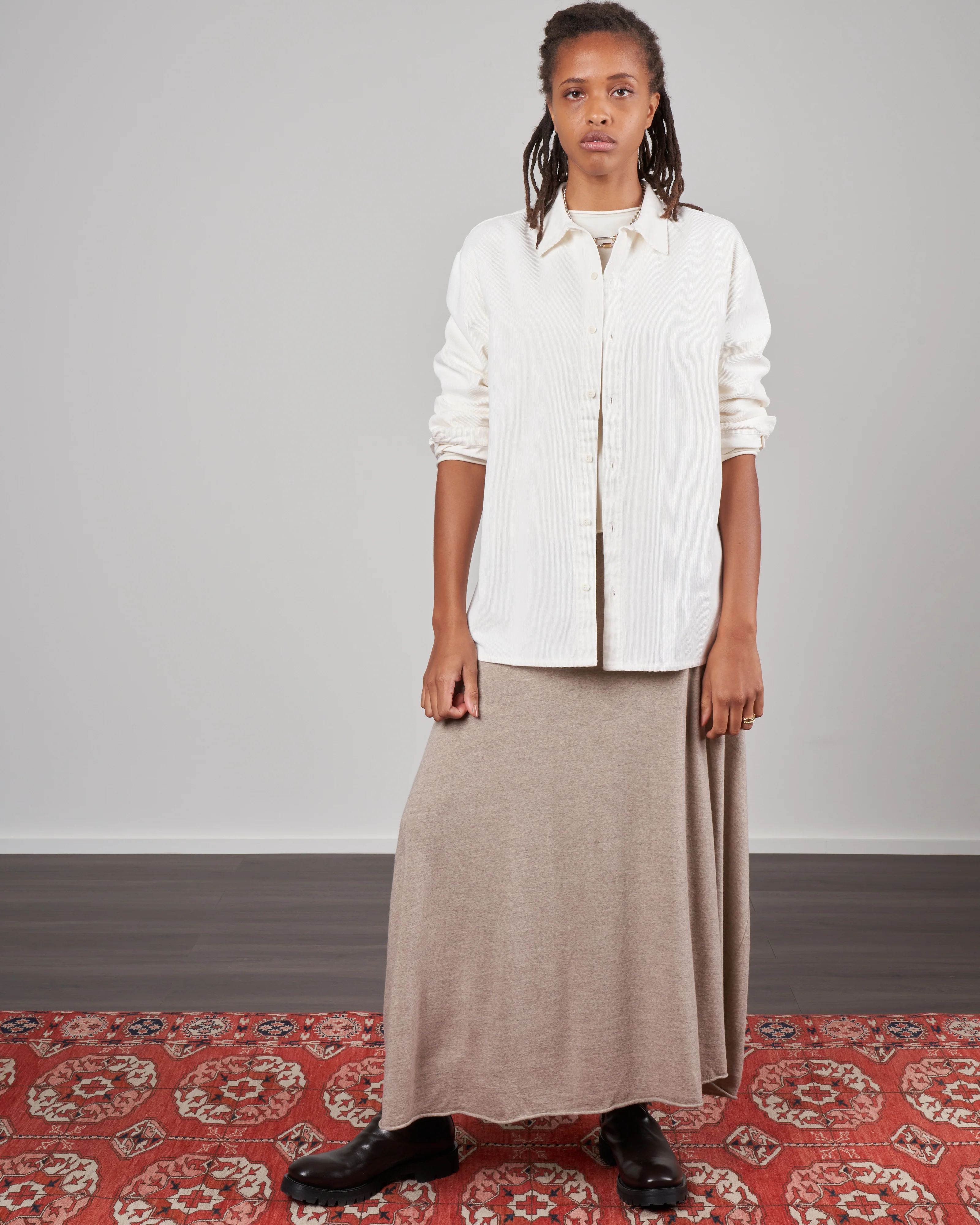 camicia clean shirt - winter white - Image 2