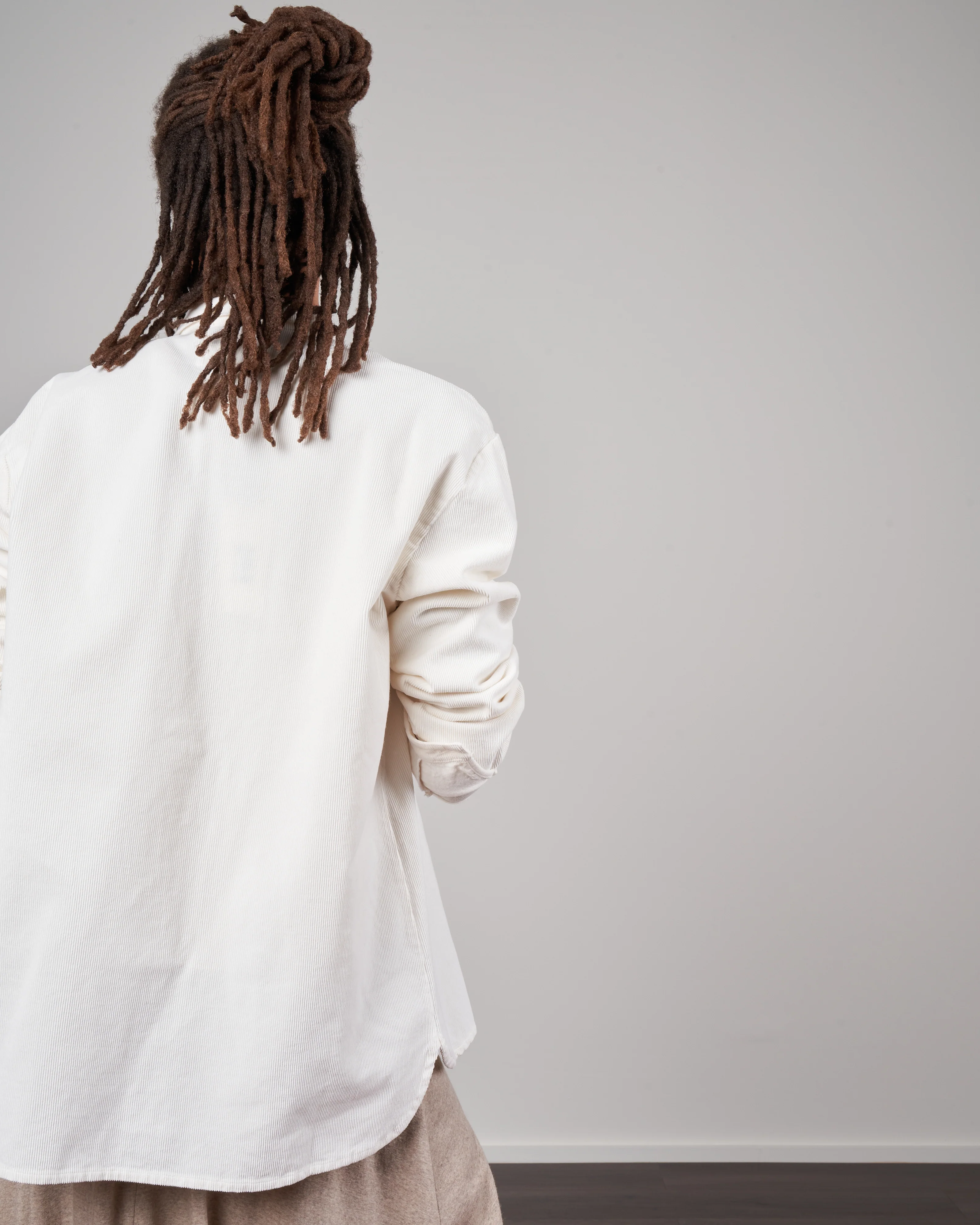 camicia clean shirt - winter white - Image 4