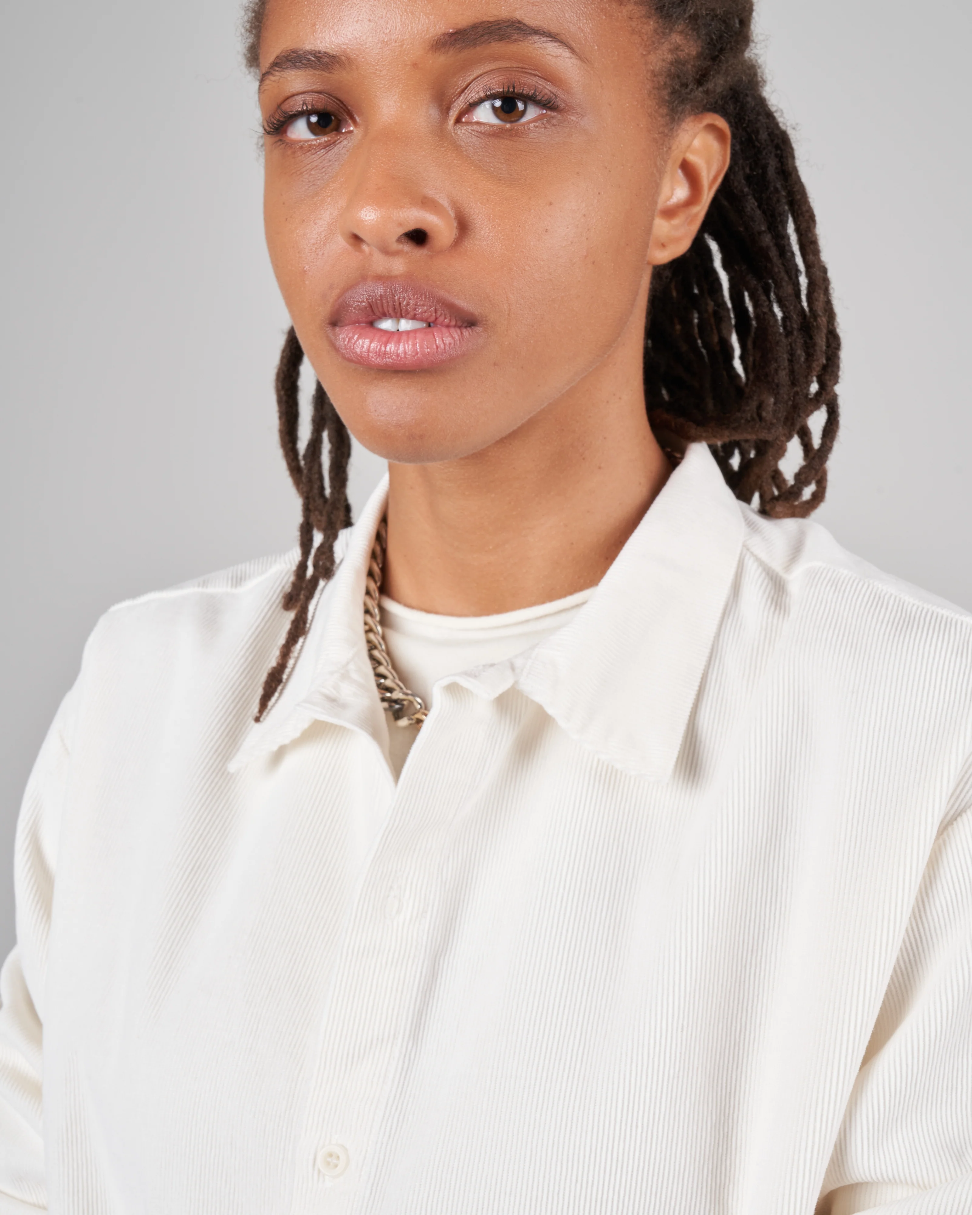 camicia clean shirt - winter white - Image 5