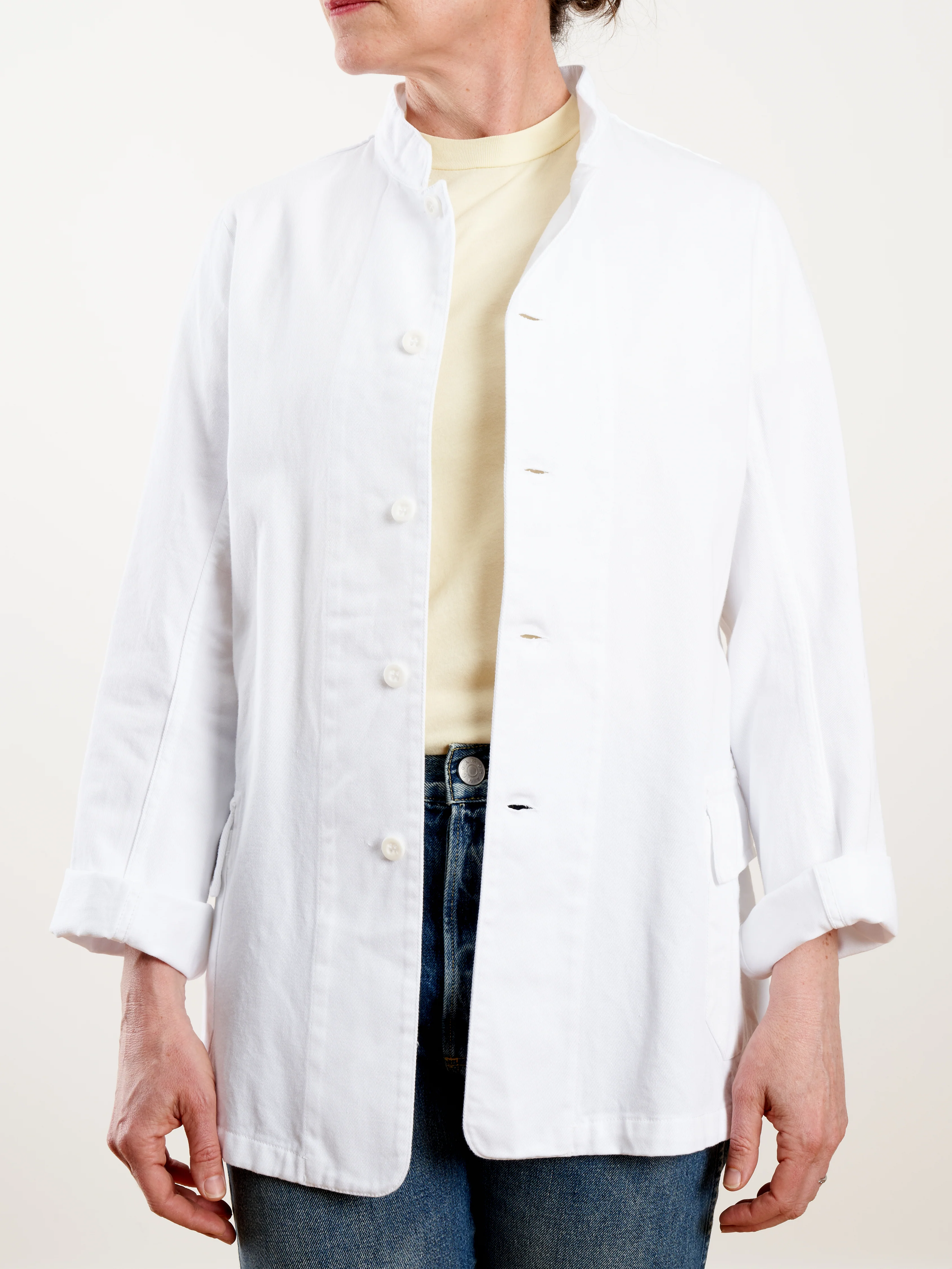 giacca pina jacket - white - Image 3