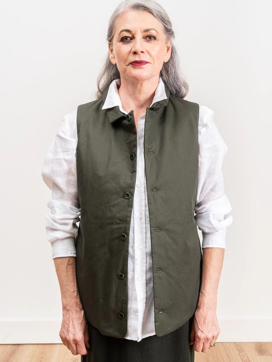gilet cigno vest - moss - Image 4