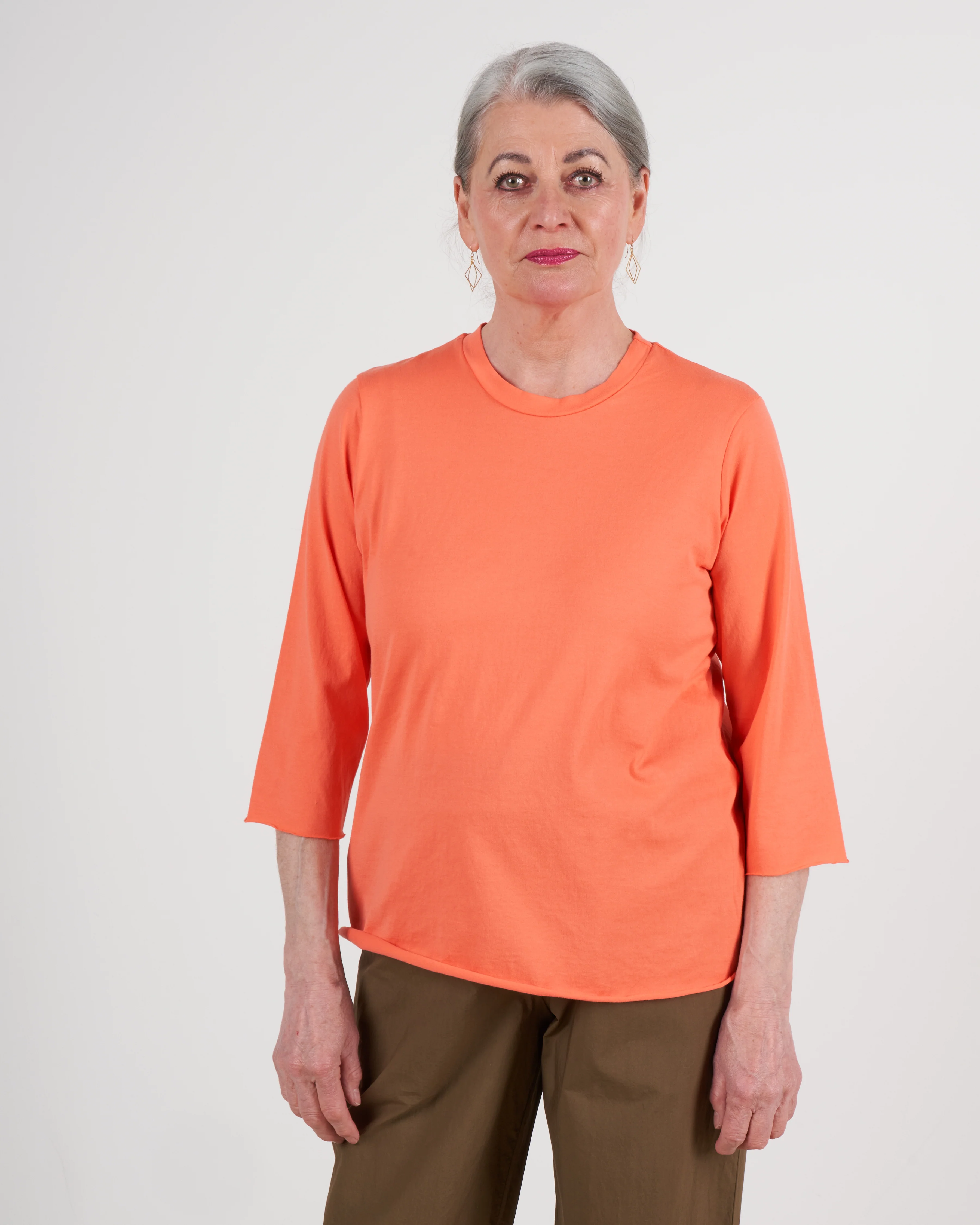 maglia emilio top - coral - Image 2