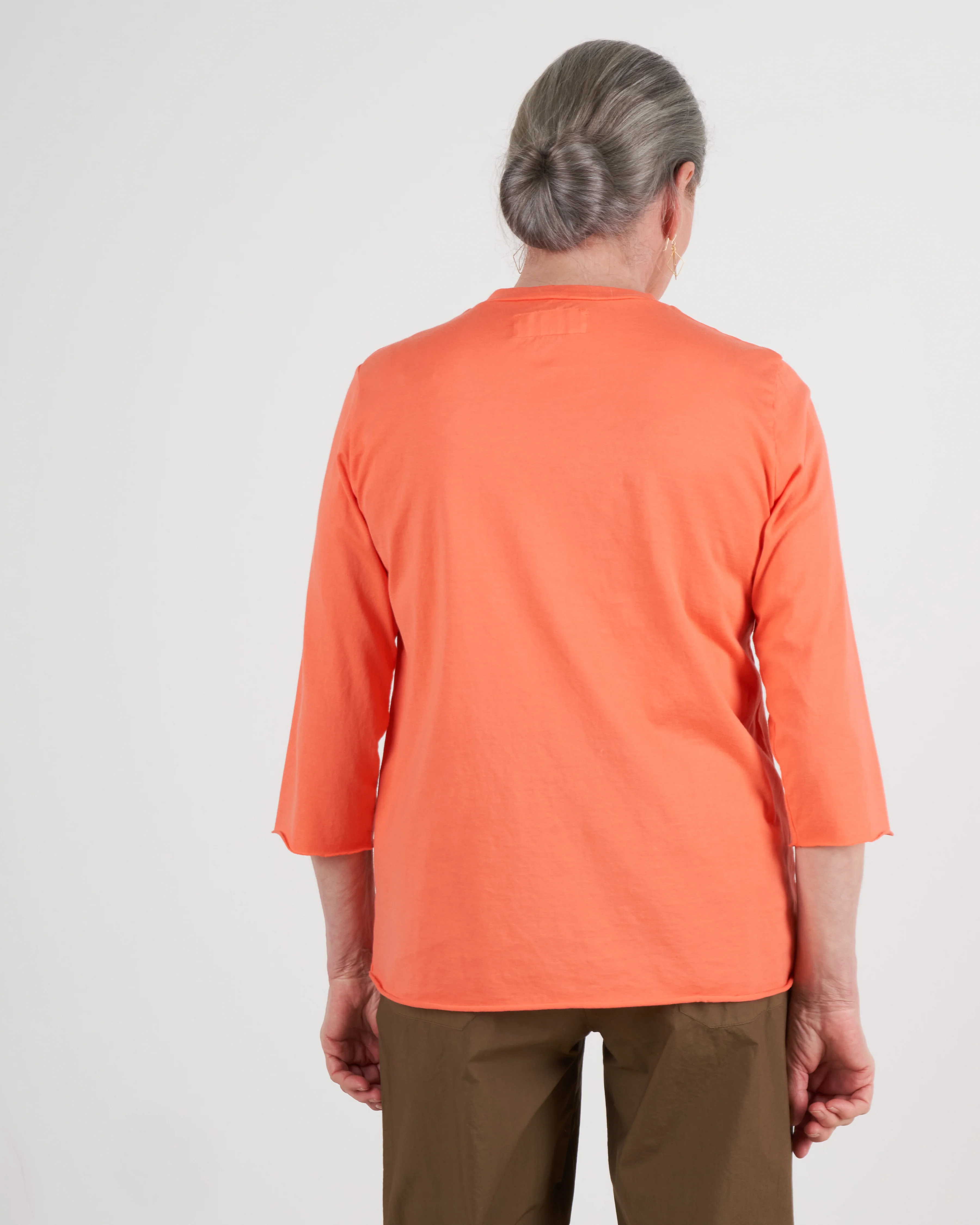 maglia emilio top - coral - Image 3