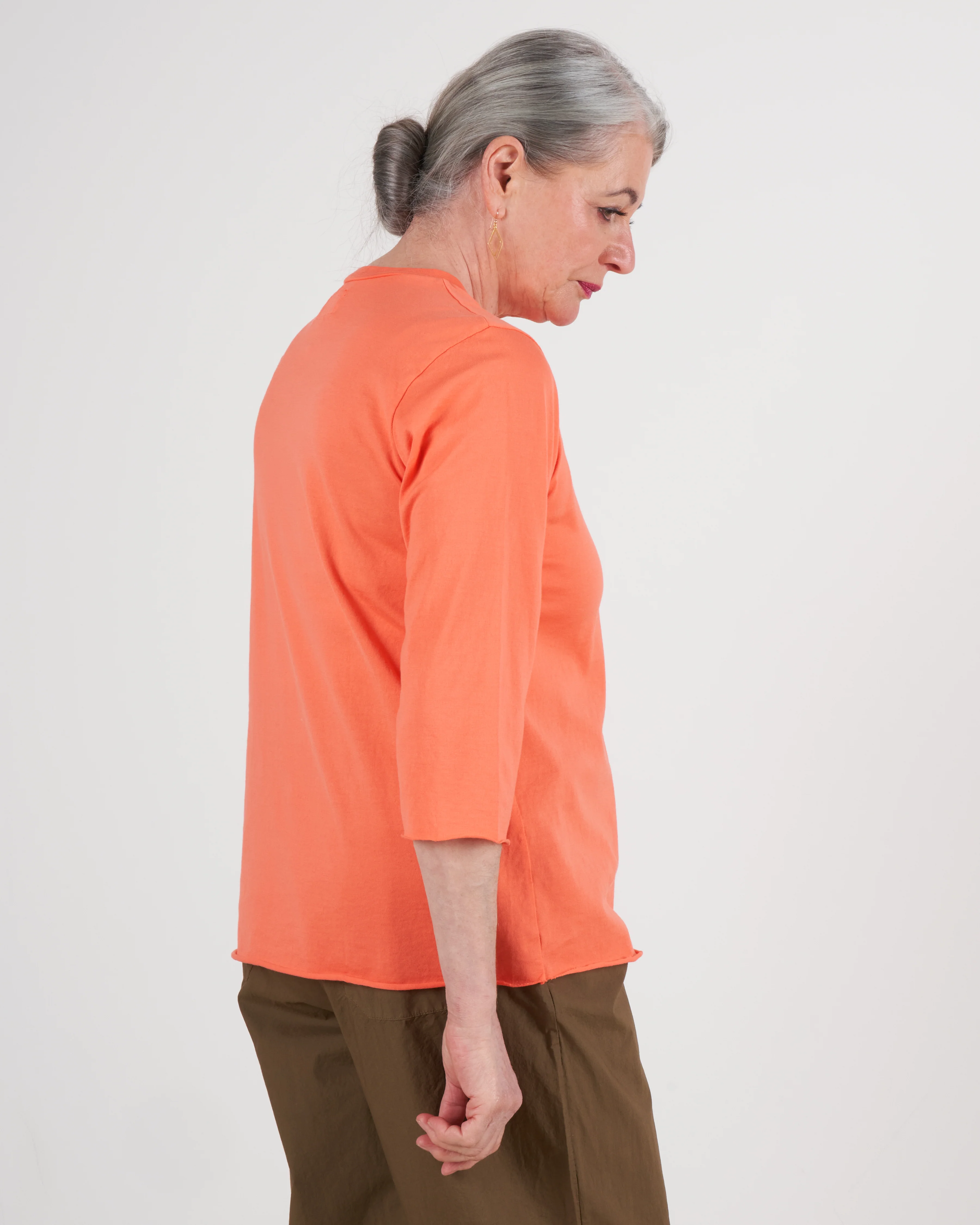 maglia emilio top - coral - Image 4