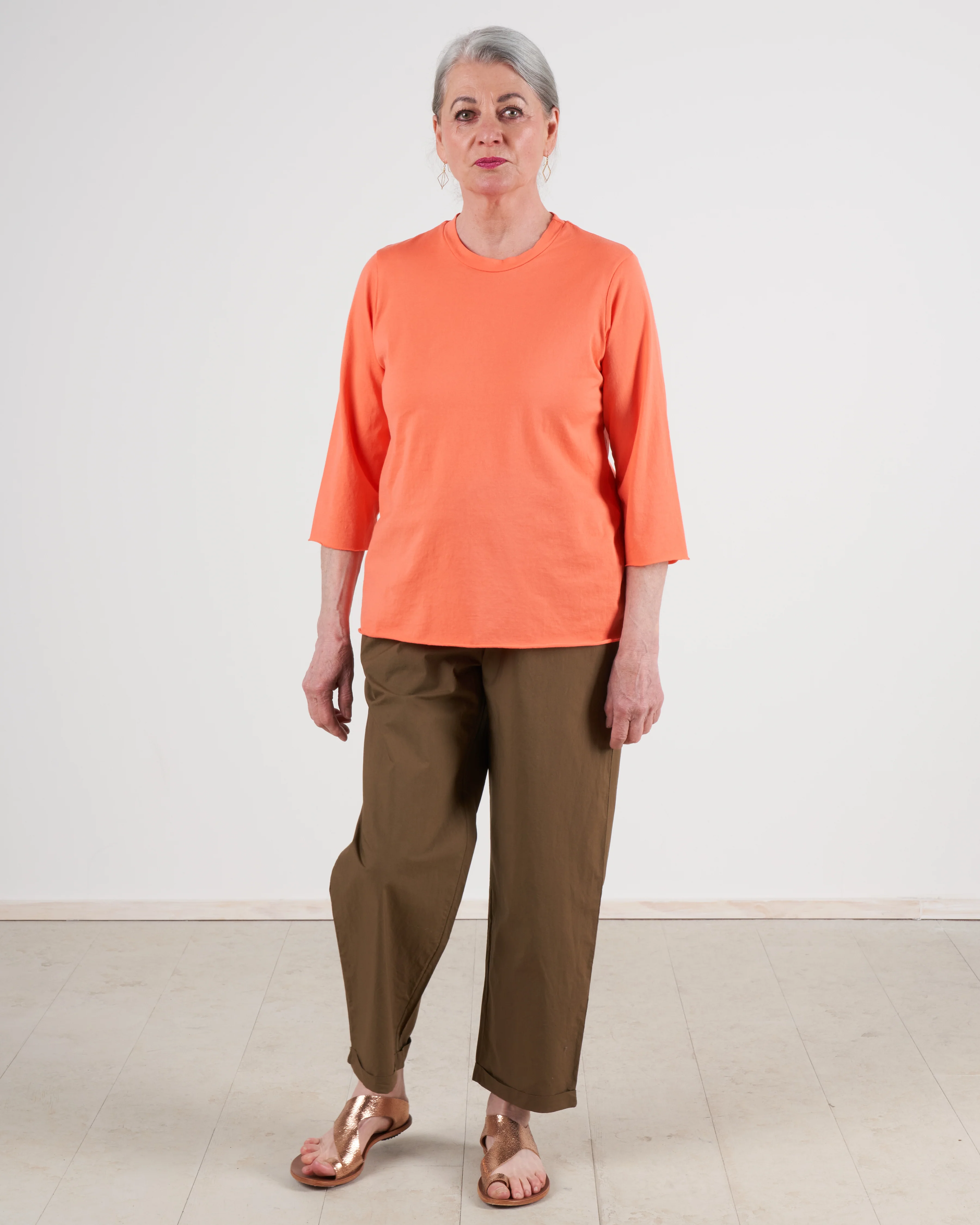 maglia emilio top - coral - Image 6
