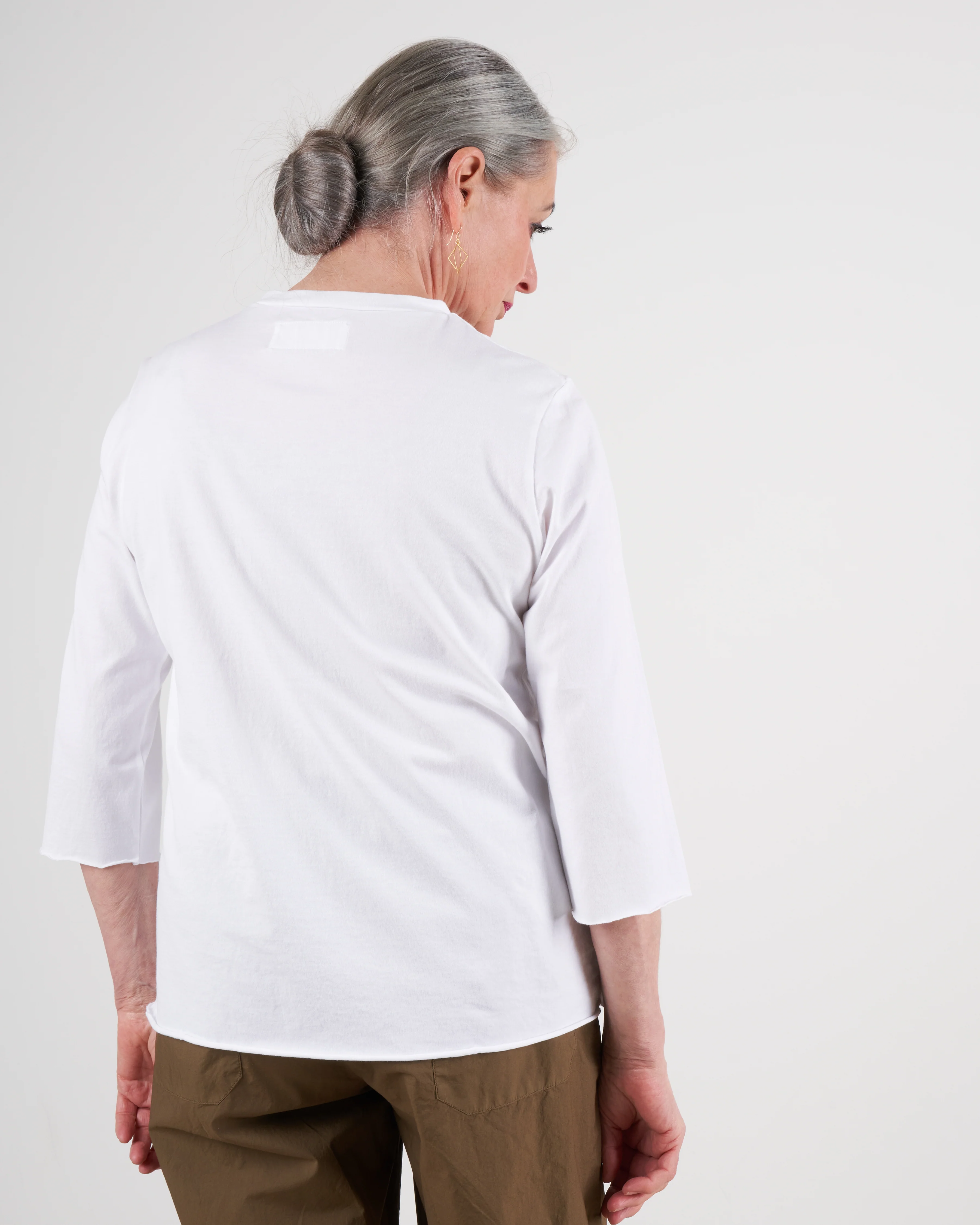 maglia emilio top - white - Image 4