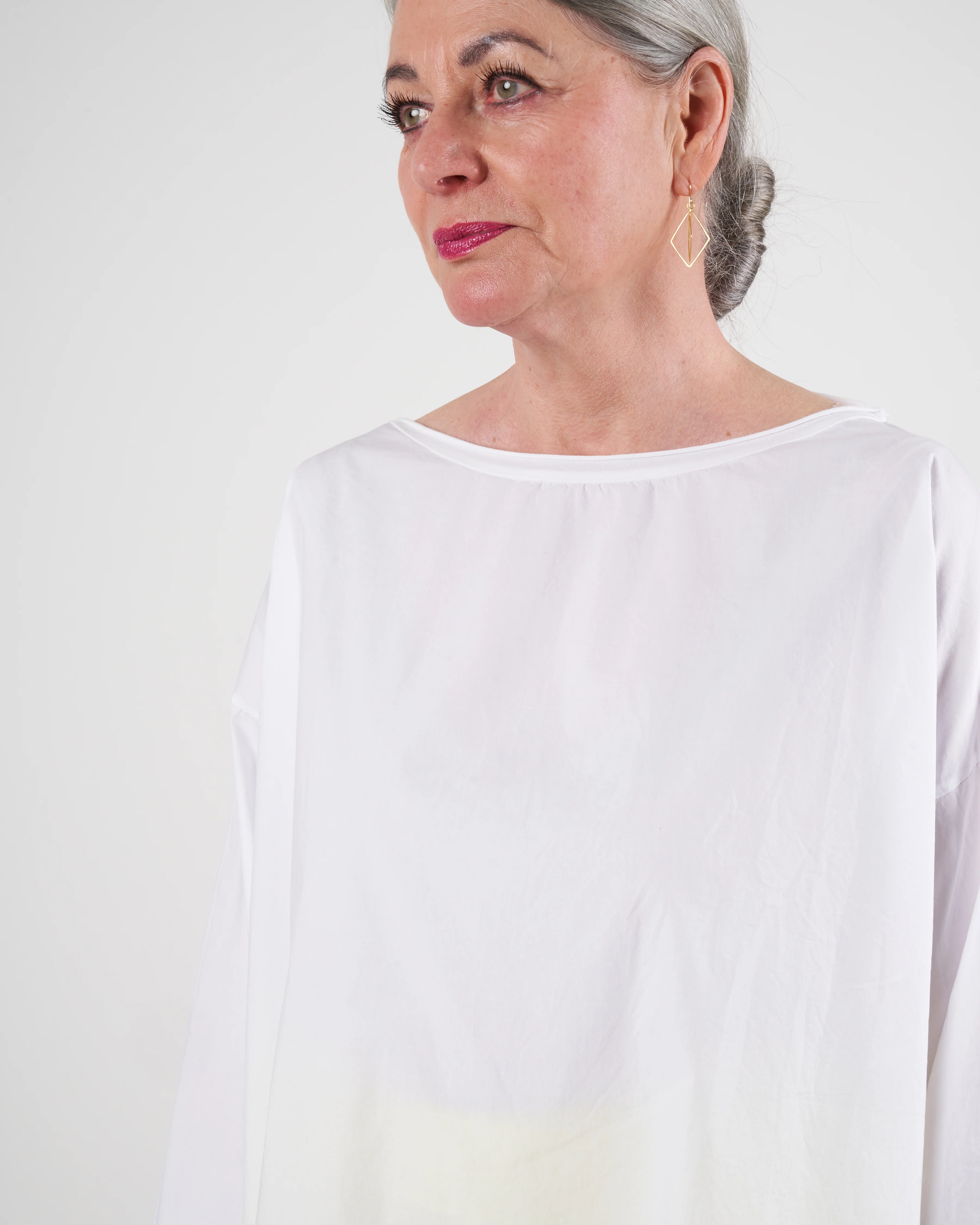 maglia frasca top - white - Image 5