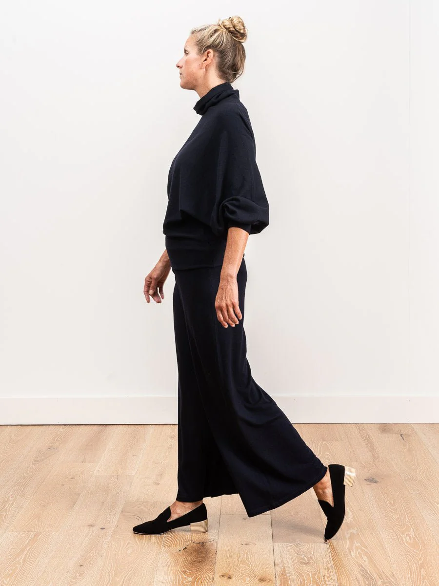 dolman wool top - atlantic - Image 2