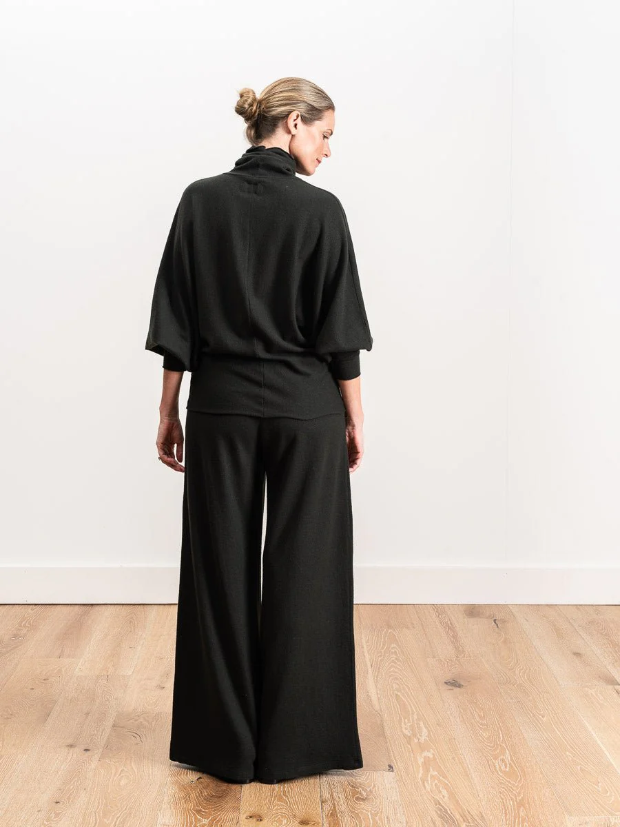 dolman wool top - moss - Image 3