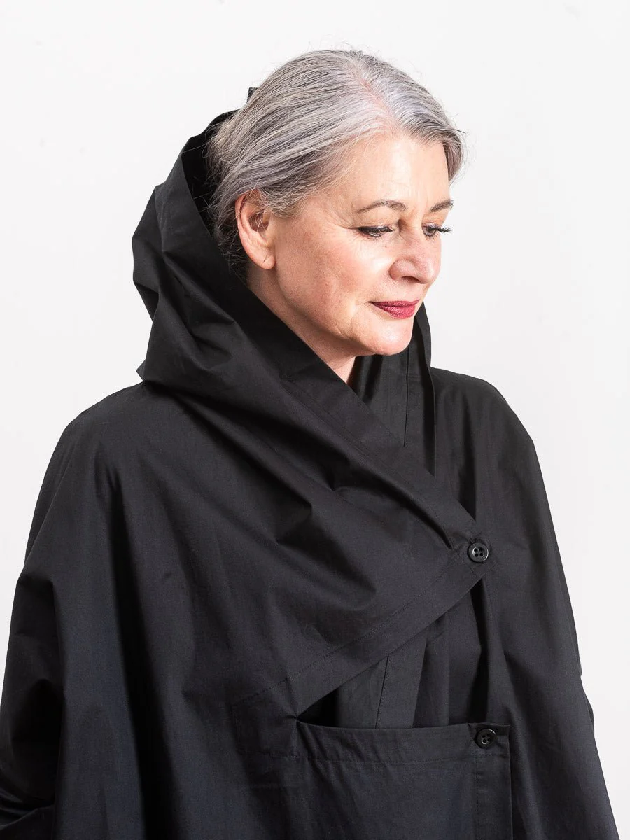 mantella dixon sontera rain coat - black - Image 5