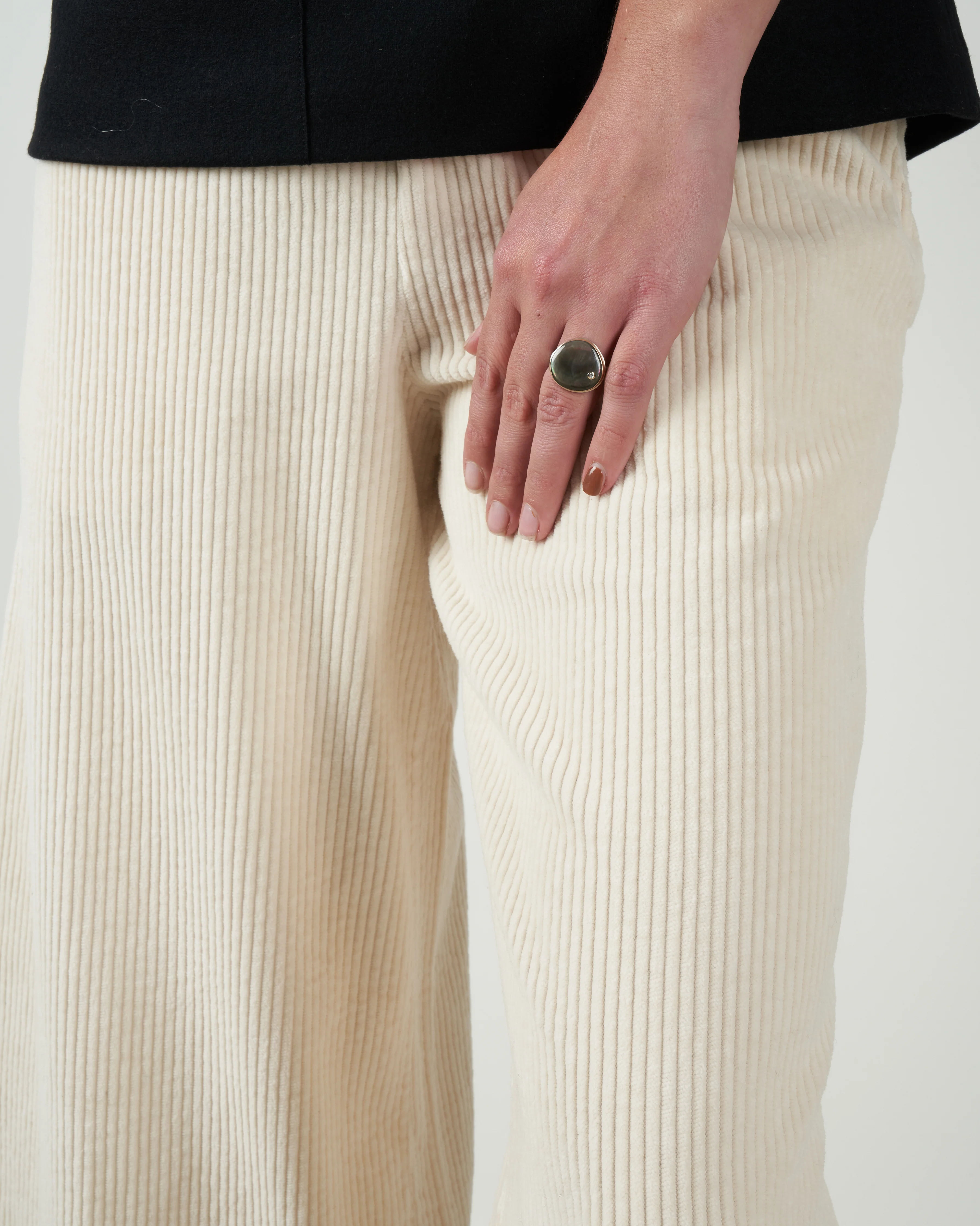 elle pant - winter white - Image 4