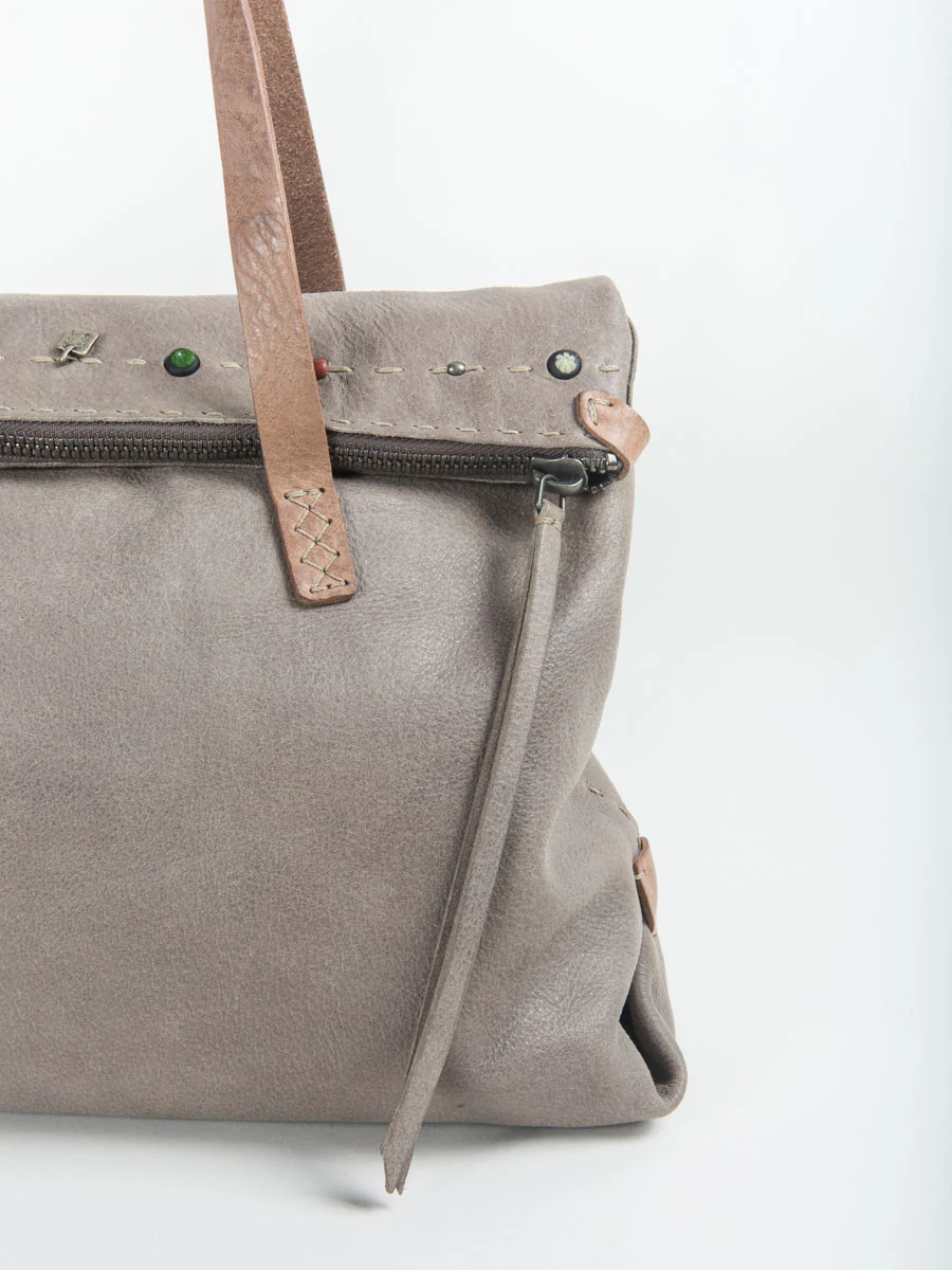 lady foldover tote - Image 3