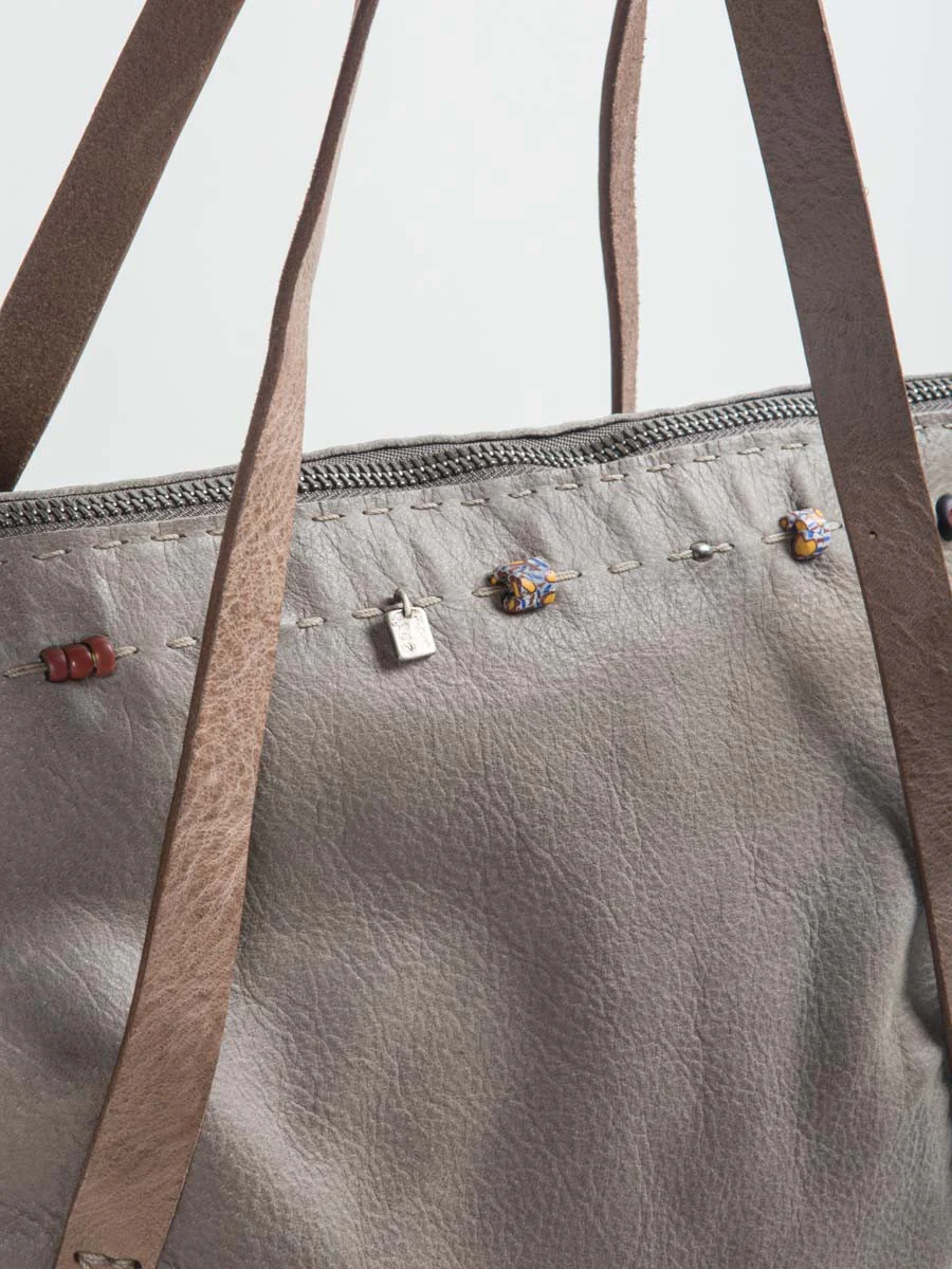 lady foldover tote - Image 4