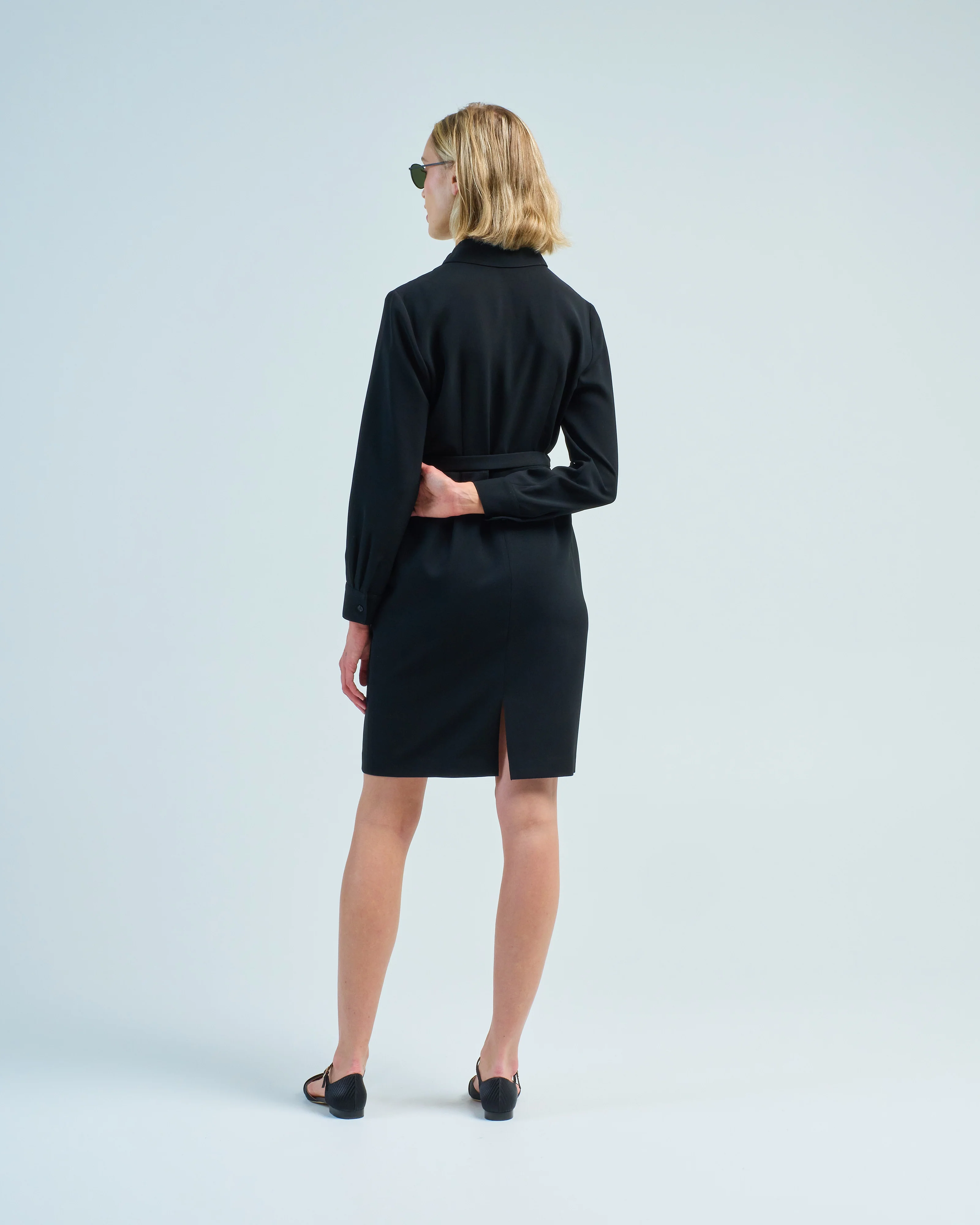collared sheath dress - Image 4