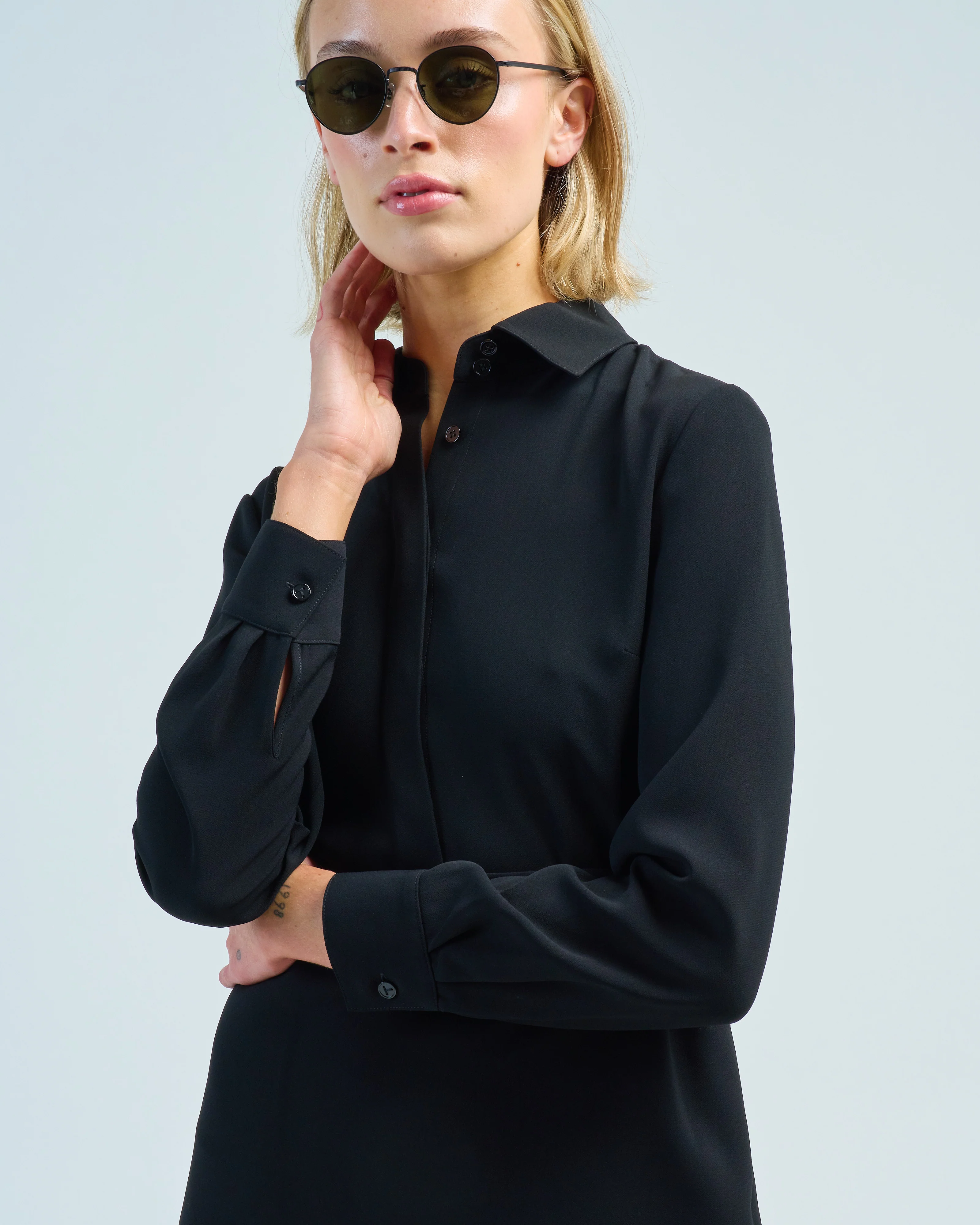 collared sheath dress - Image 5