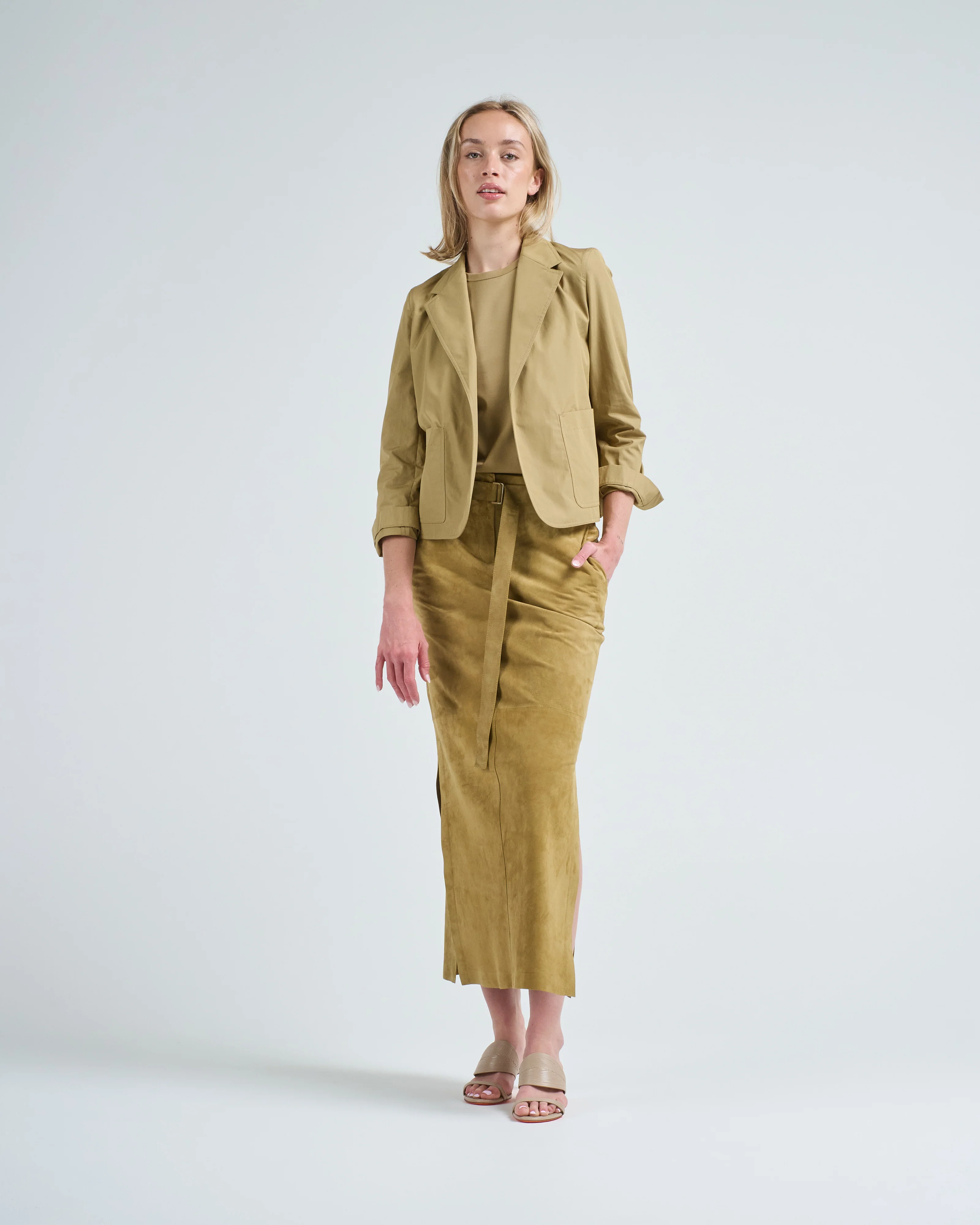 cropped bf blazer - Image 2