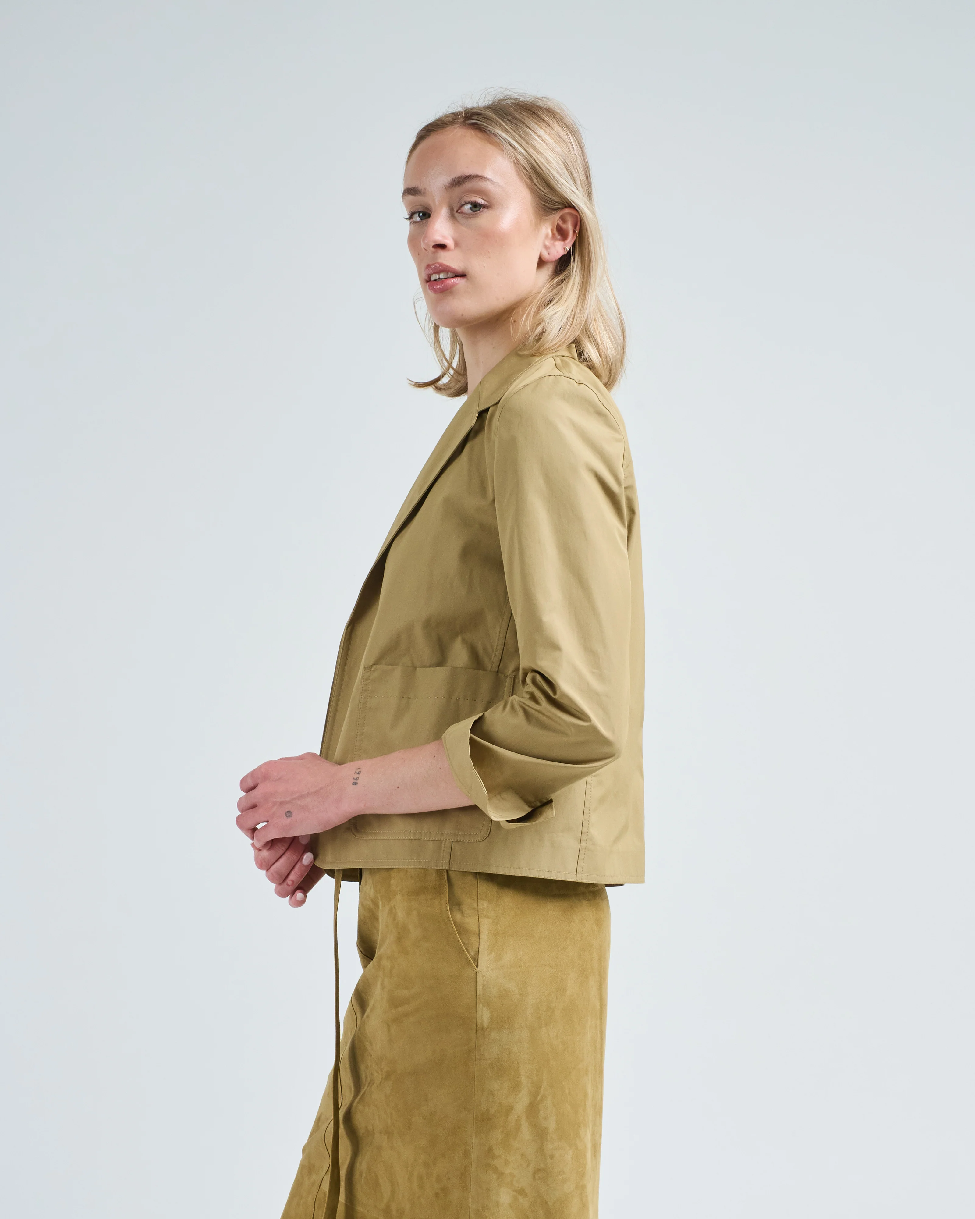 cropped bf blazer - Image 3