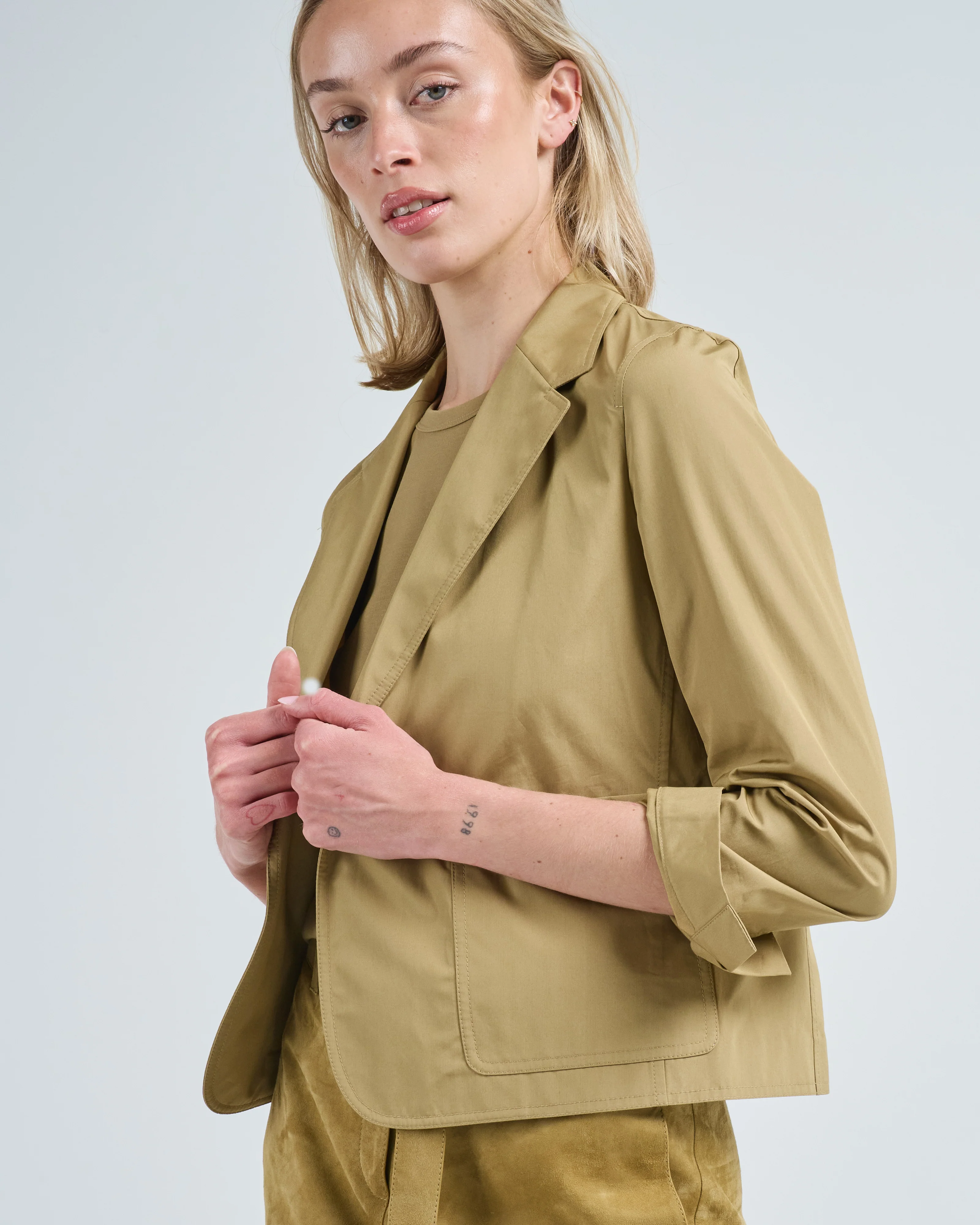 cropped bf blazer - Image 5