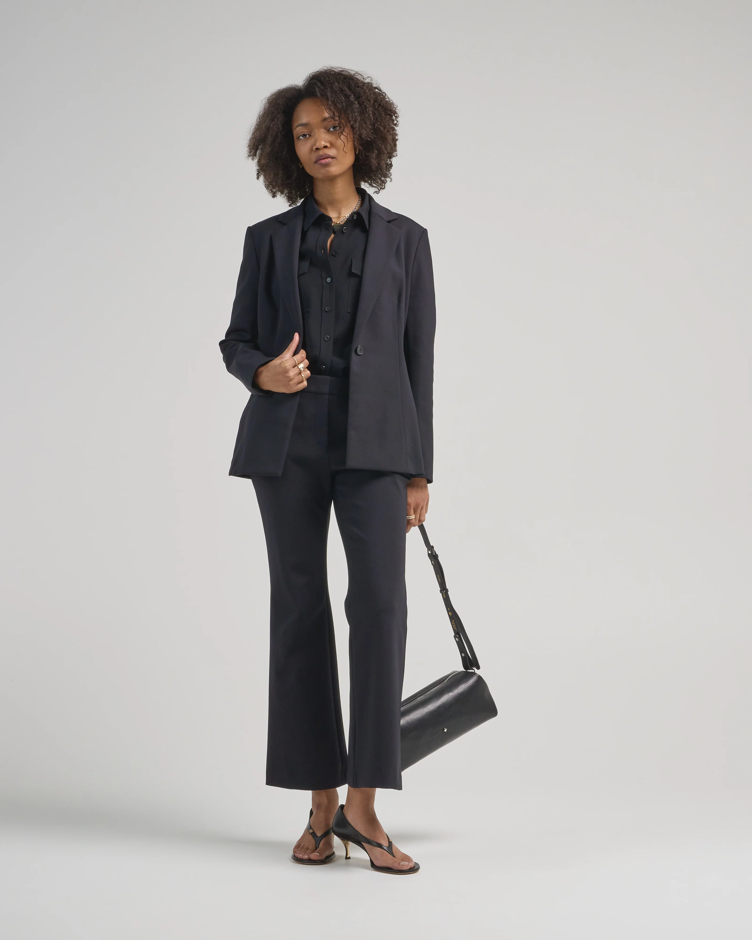 fitted below hip blazer - Image 2