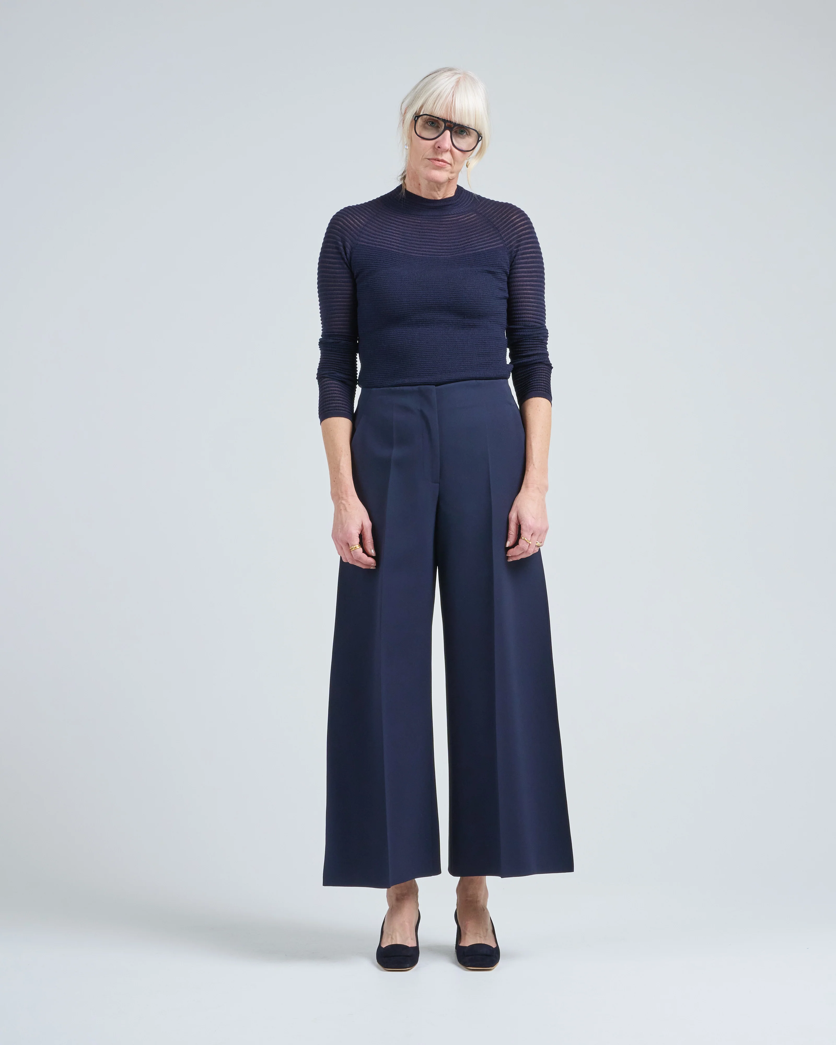 franklin wide leg ankle pant