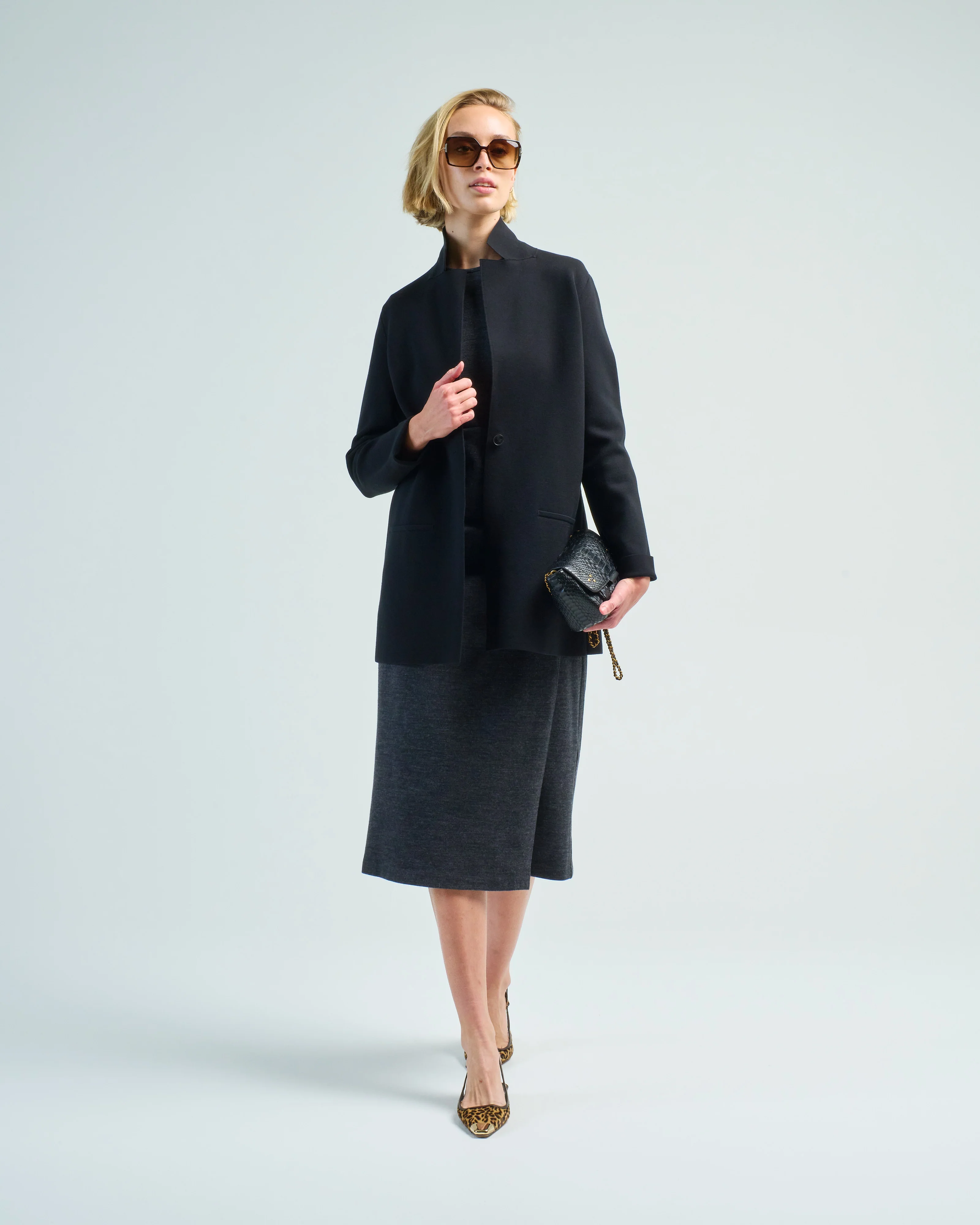 knit blazer - Image 2