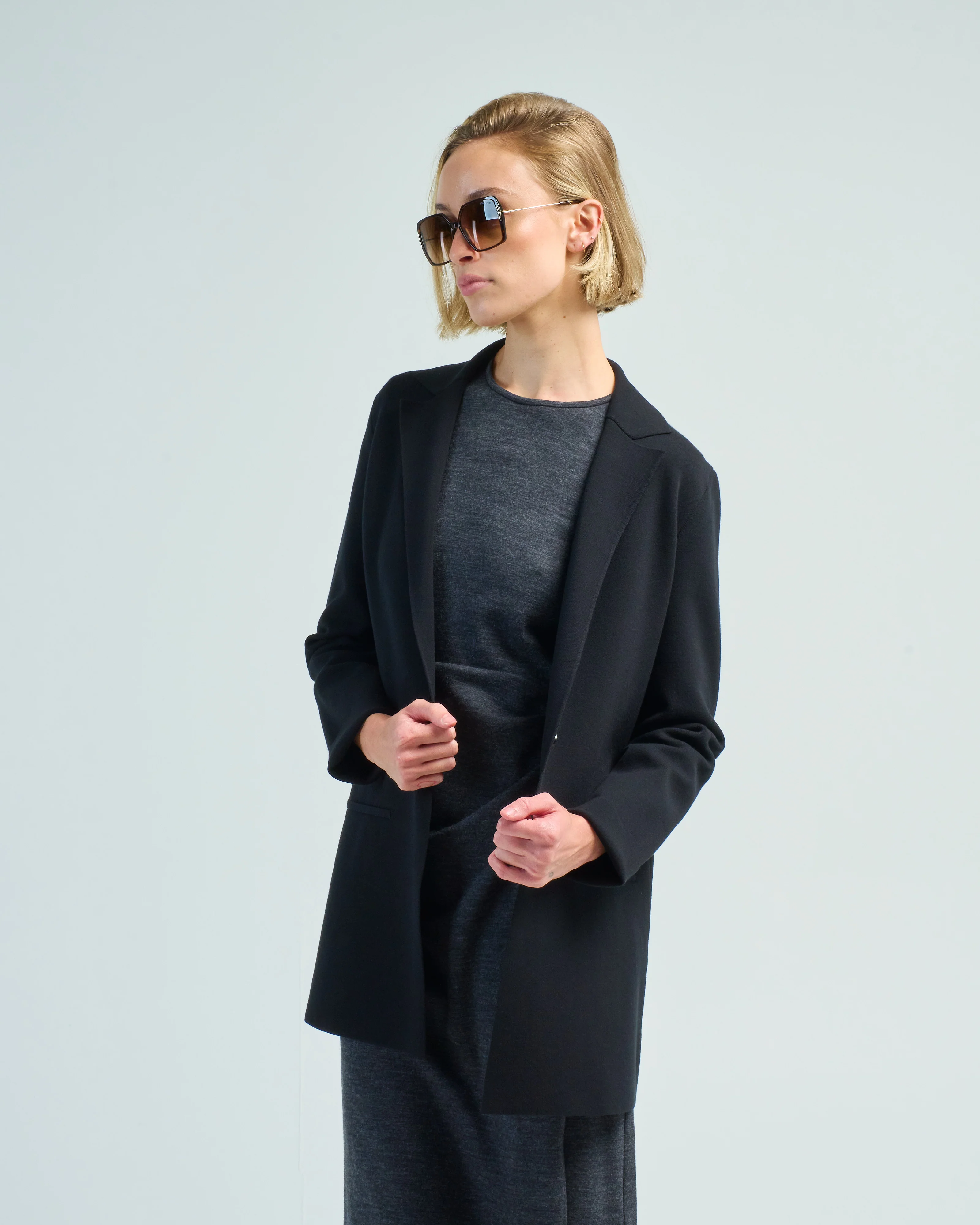 knit blazer - Image 3
