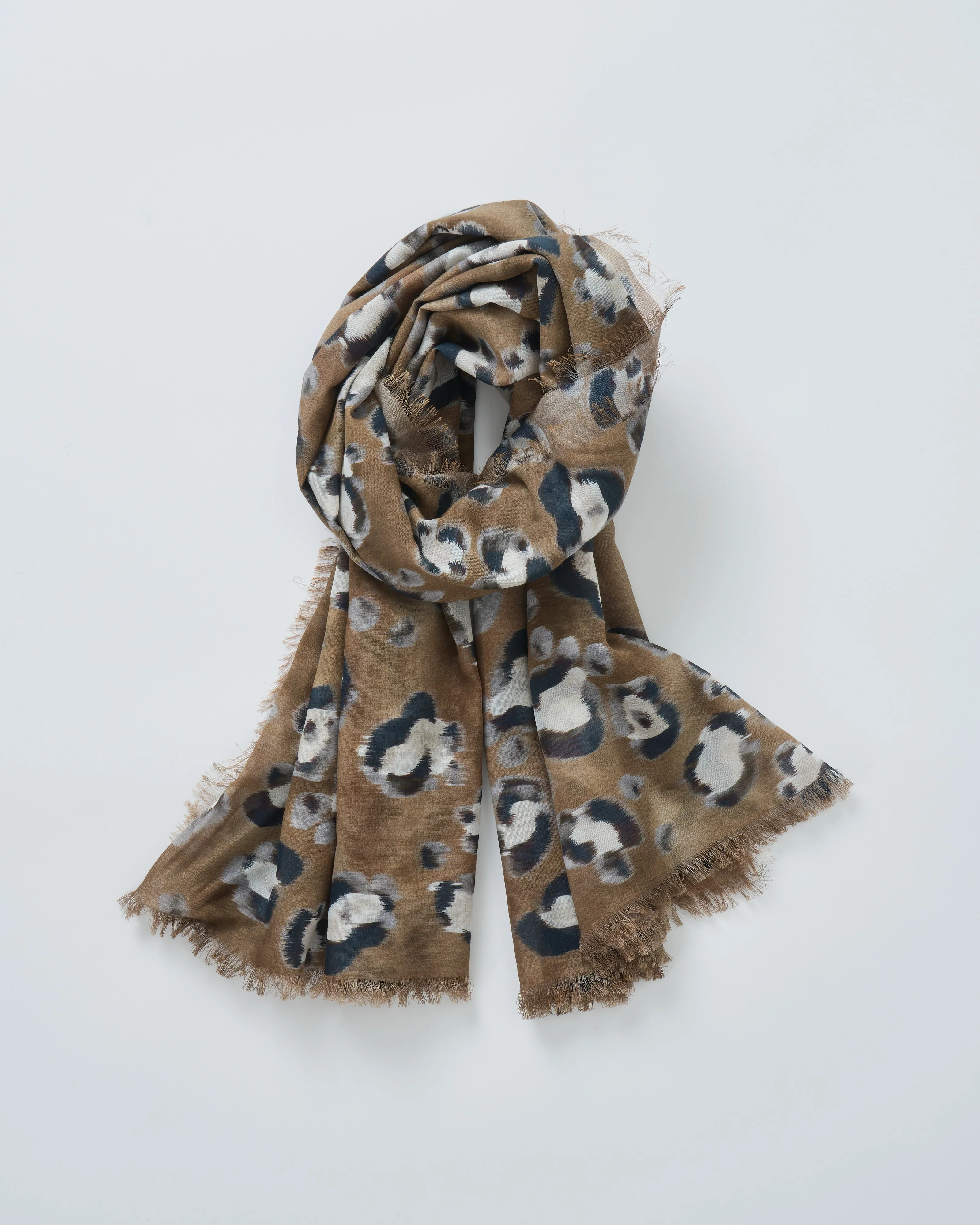 leopard print scarf