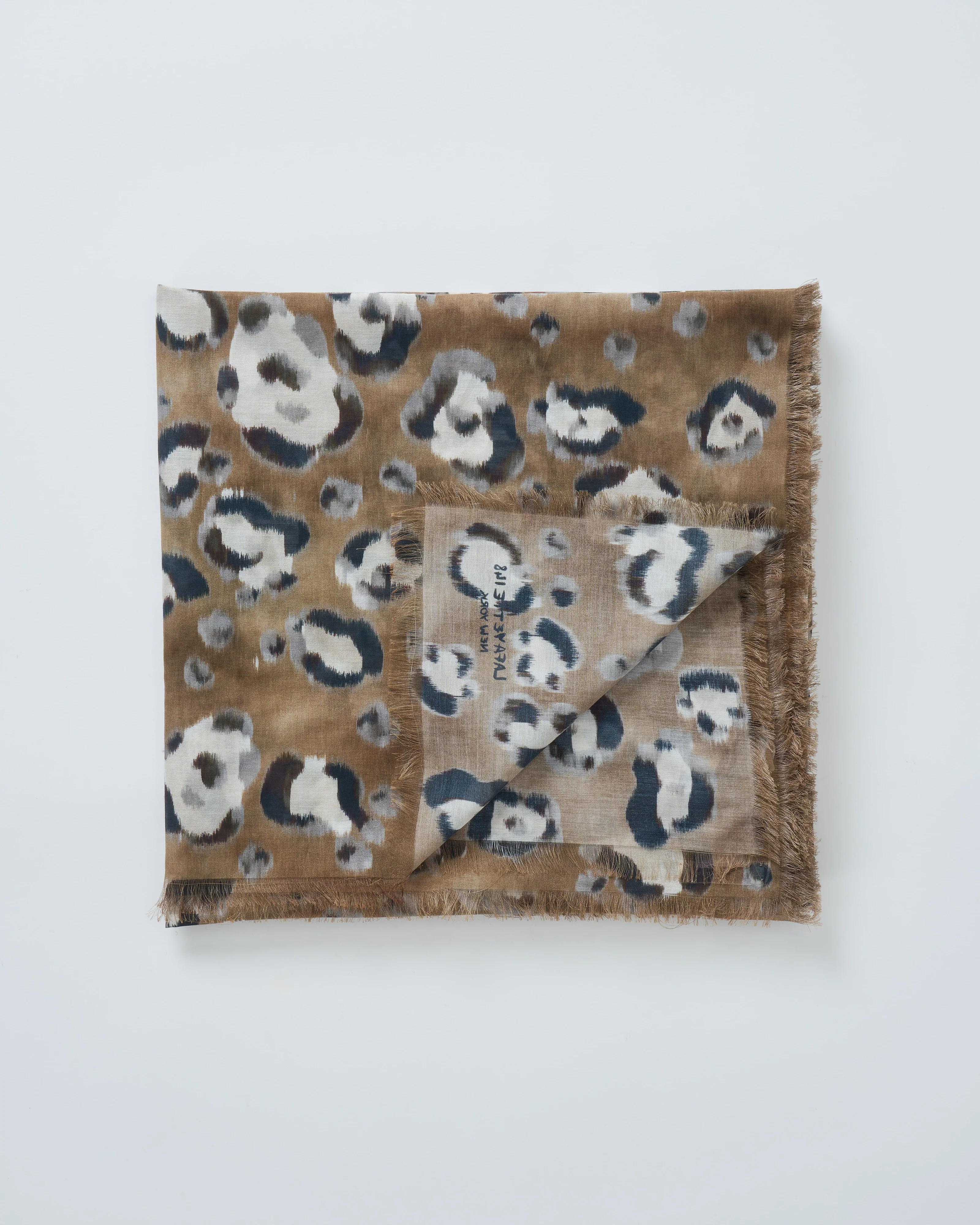 leopard print scarf - Image 3