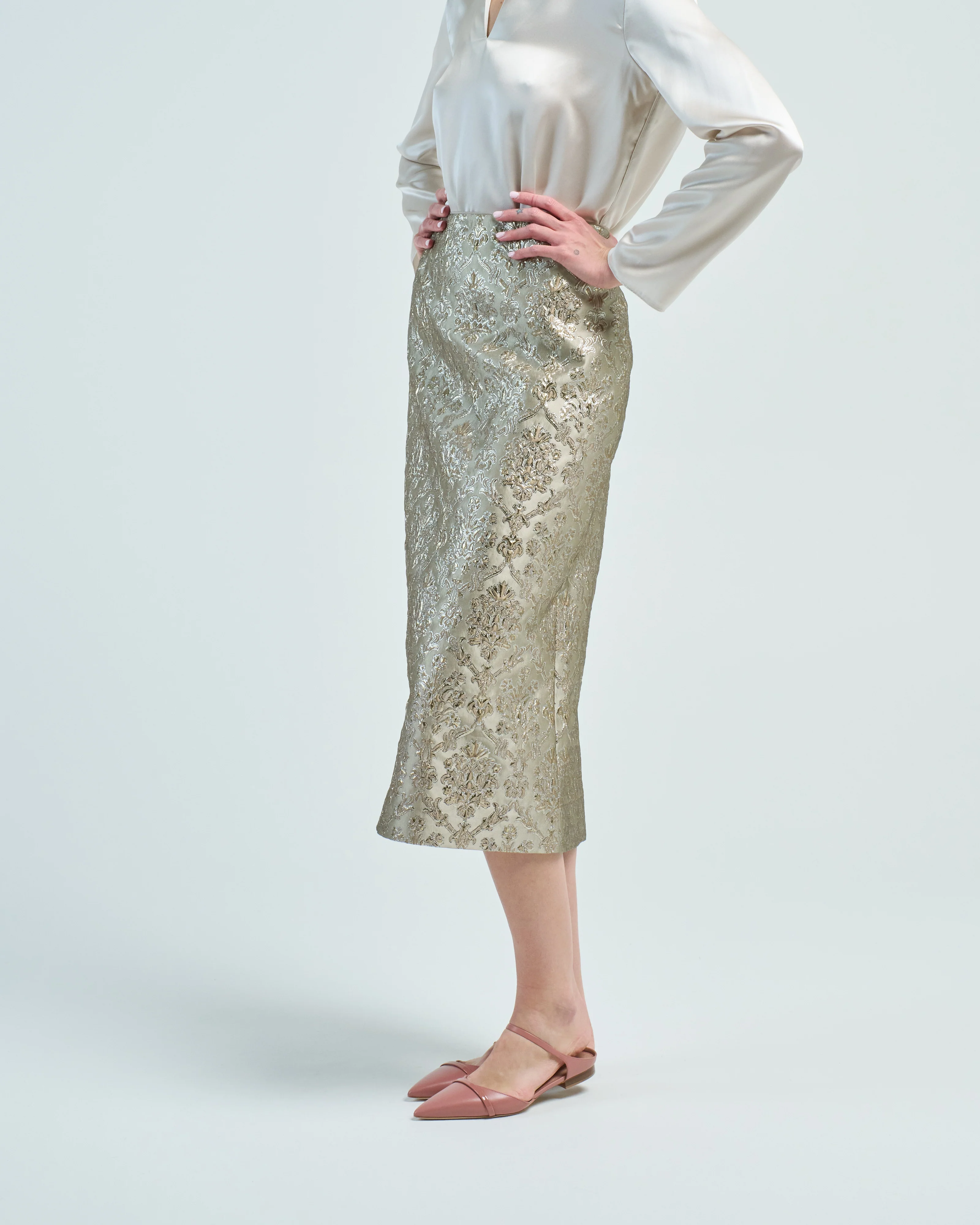 maxi pencil skirt - Image 3