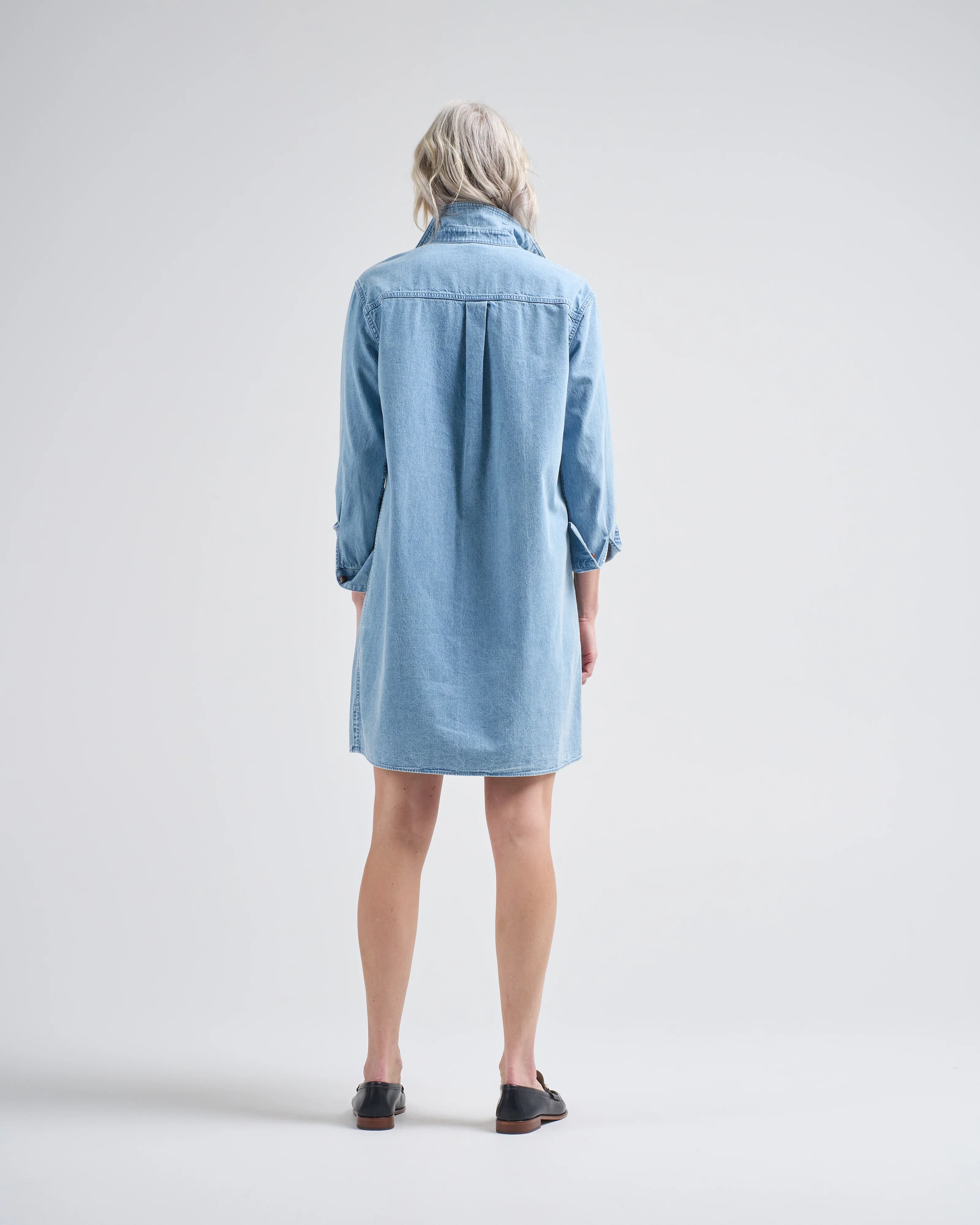 patch pocket popover dress - Image 4