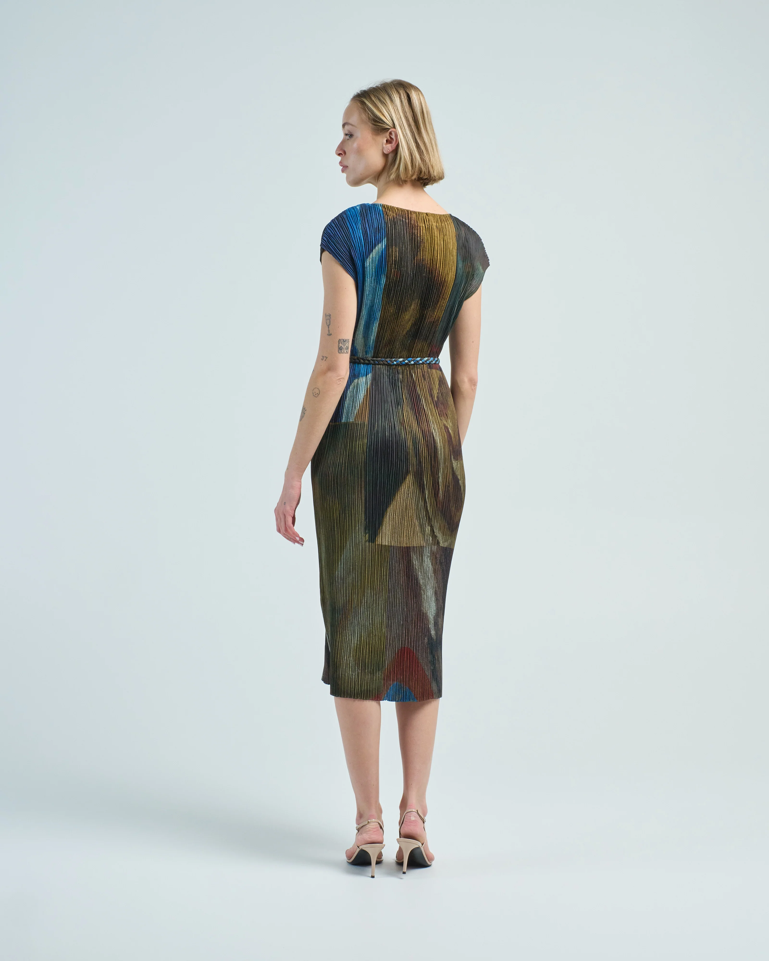 plisse maxi dress - Image 5
