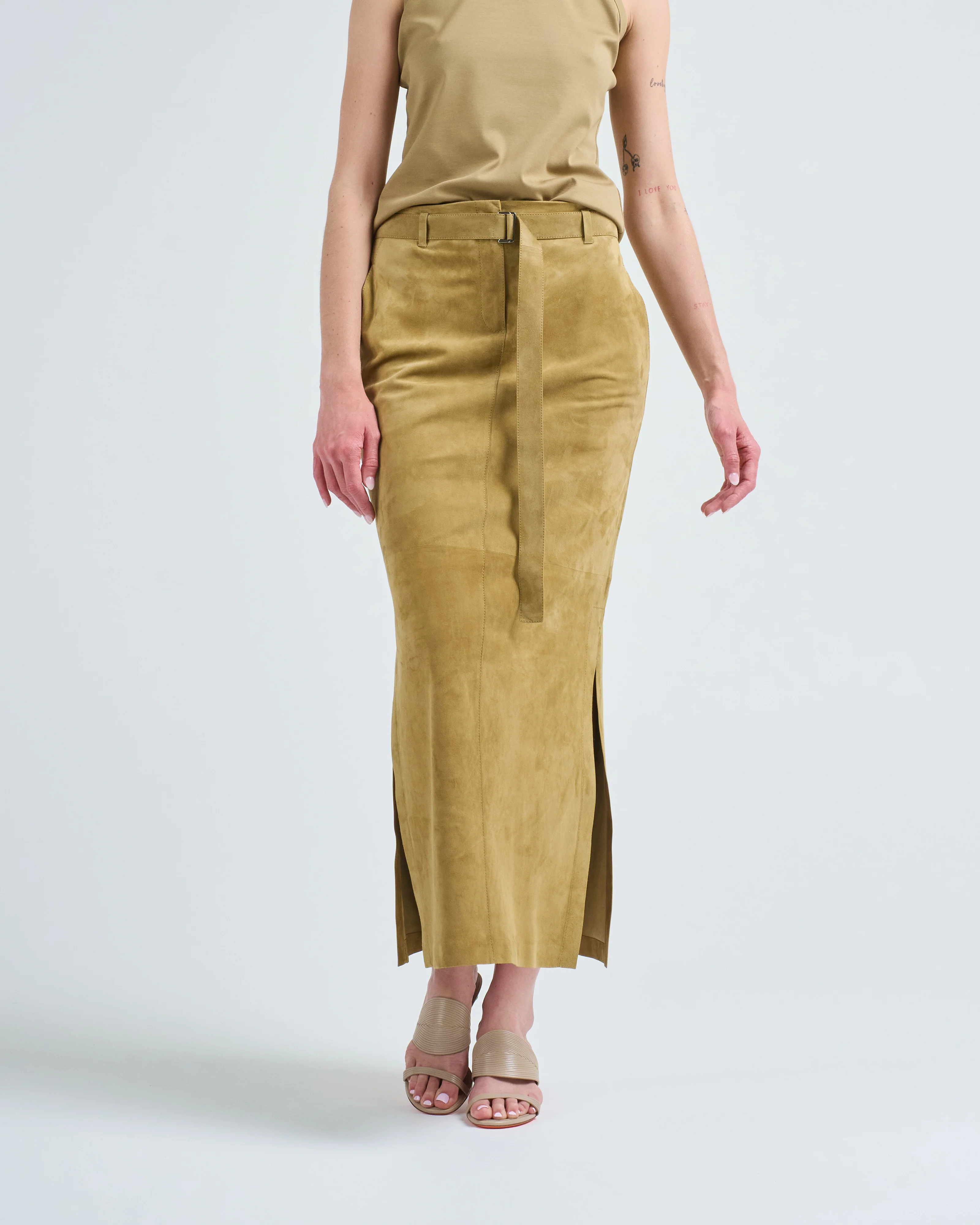side slit maxi skirt - Image 3