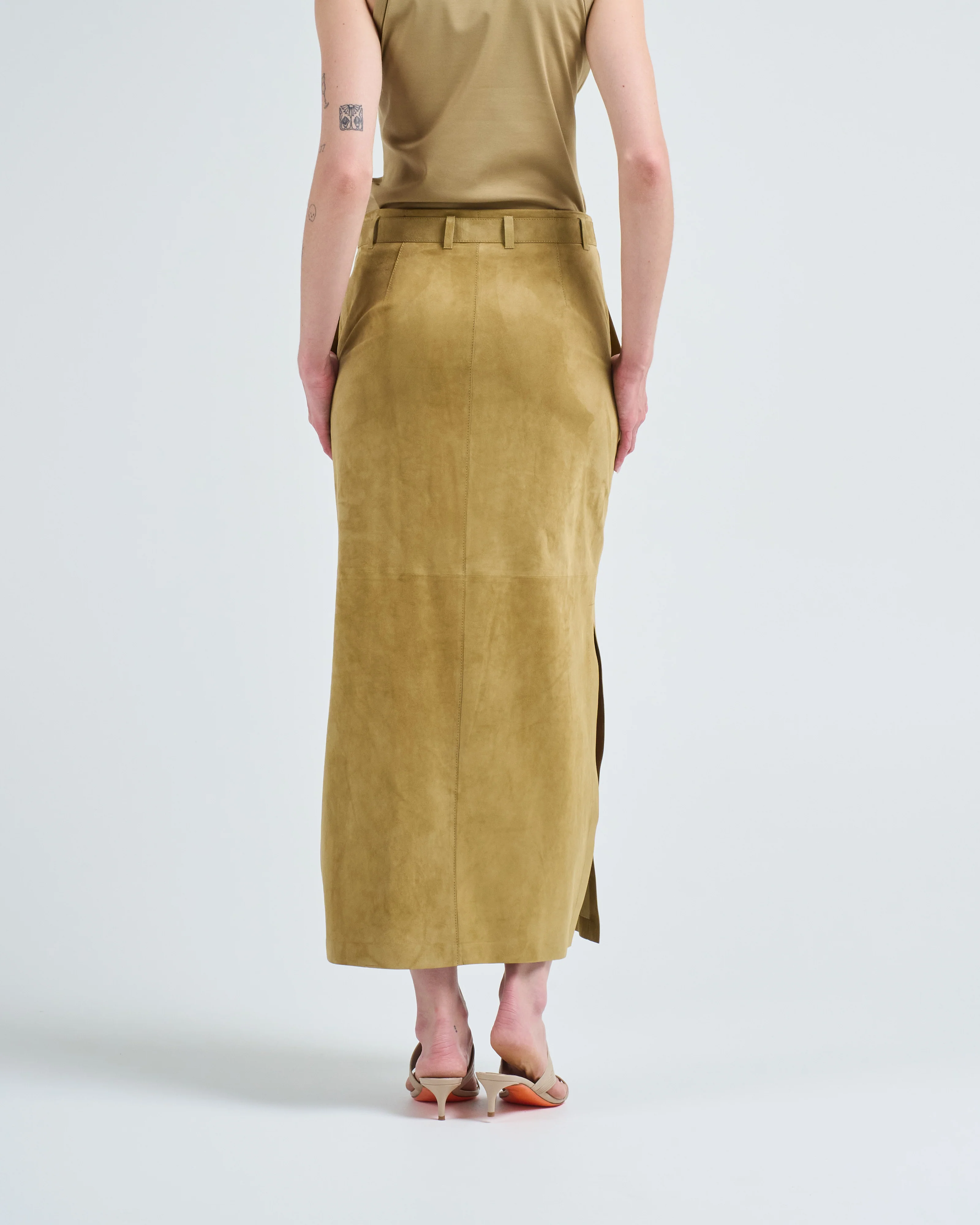 side slit maxi skirt - Image 4