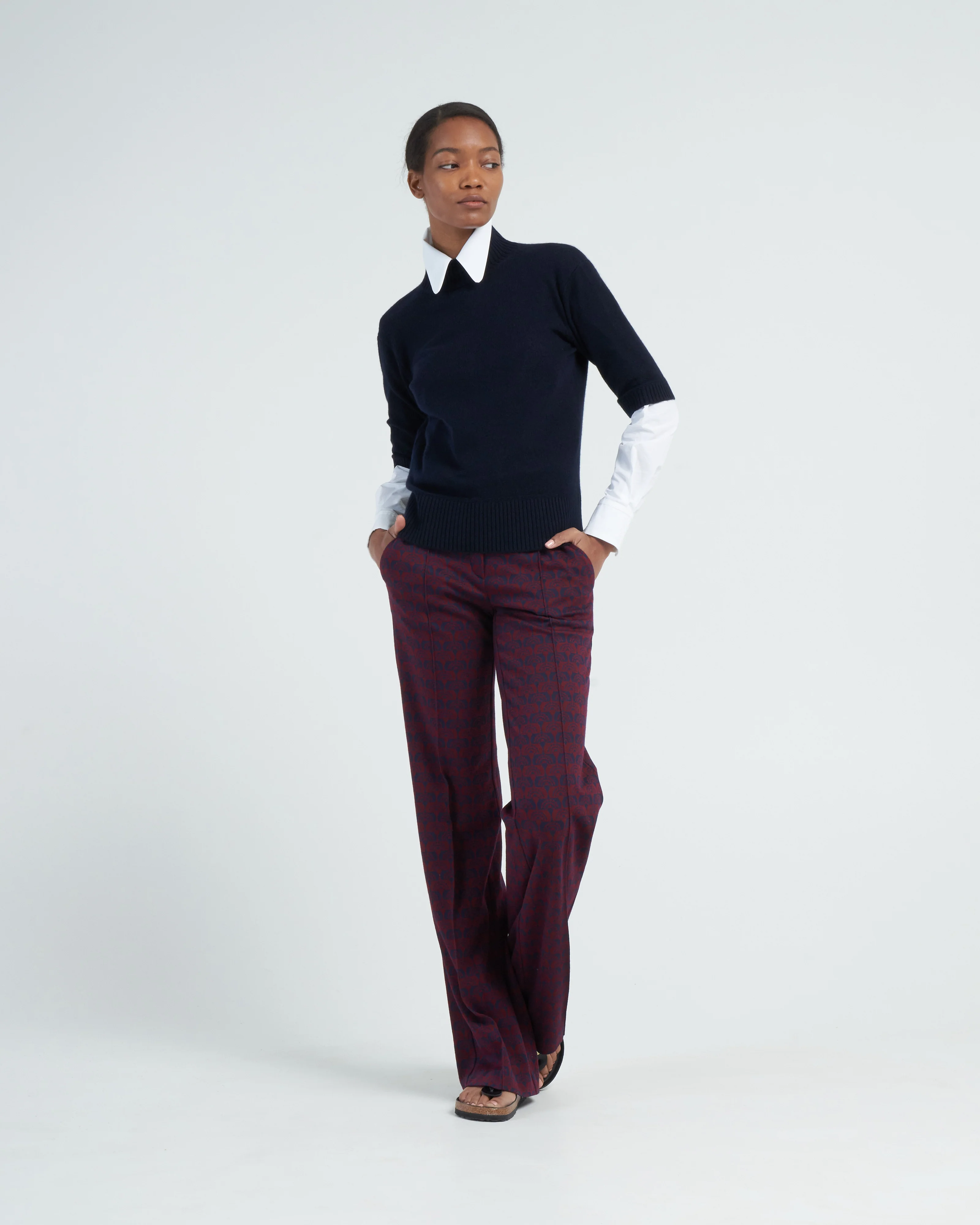 elbow sleeve turtleneck - pirate - Image 2