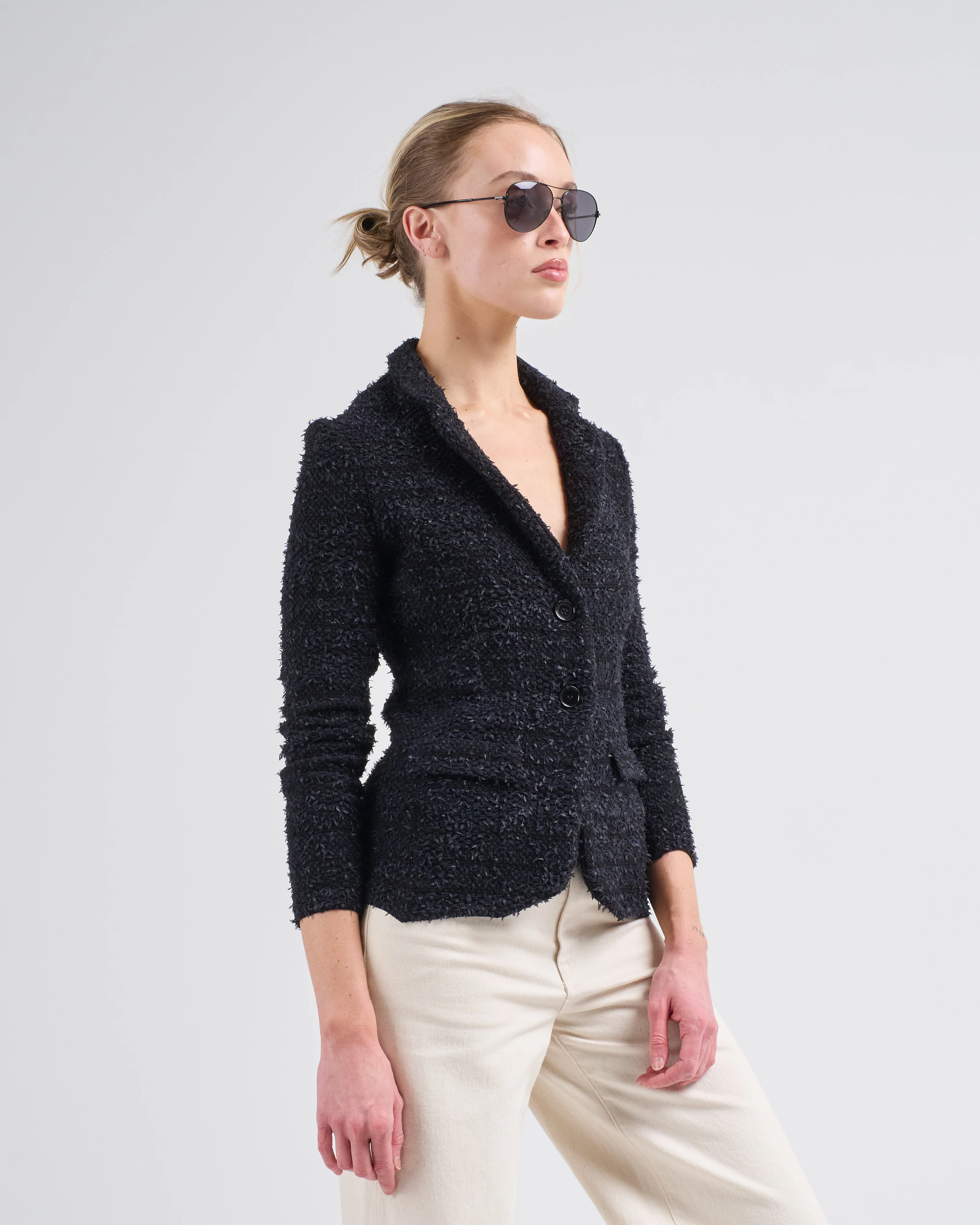 mini blazer tramato - Image 2