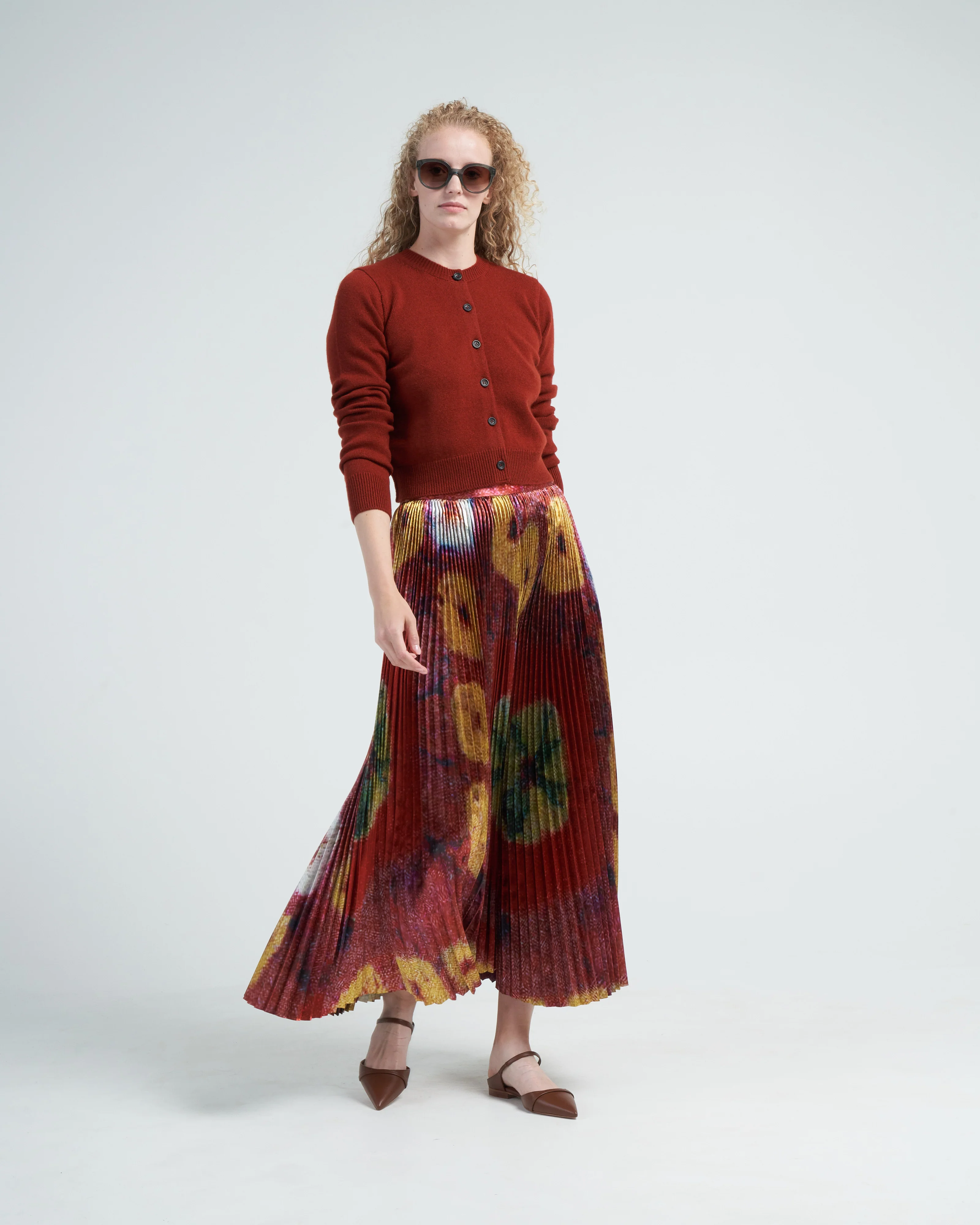 mini cardigan - harissa - Image 3
