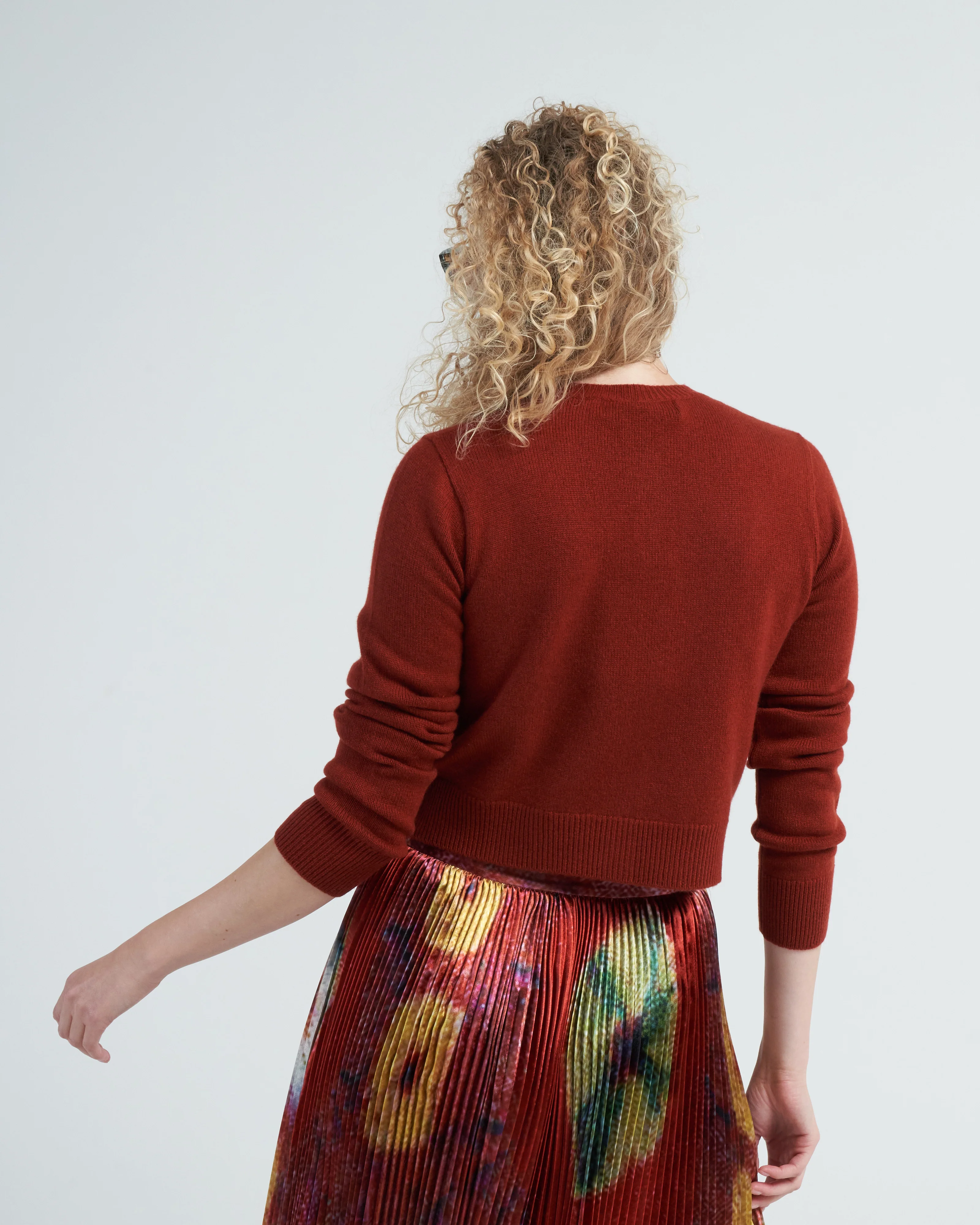 mini cardigan - harissa - Image 5